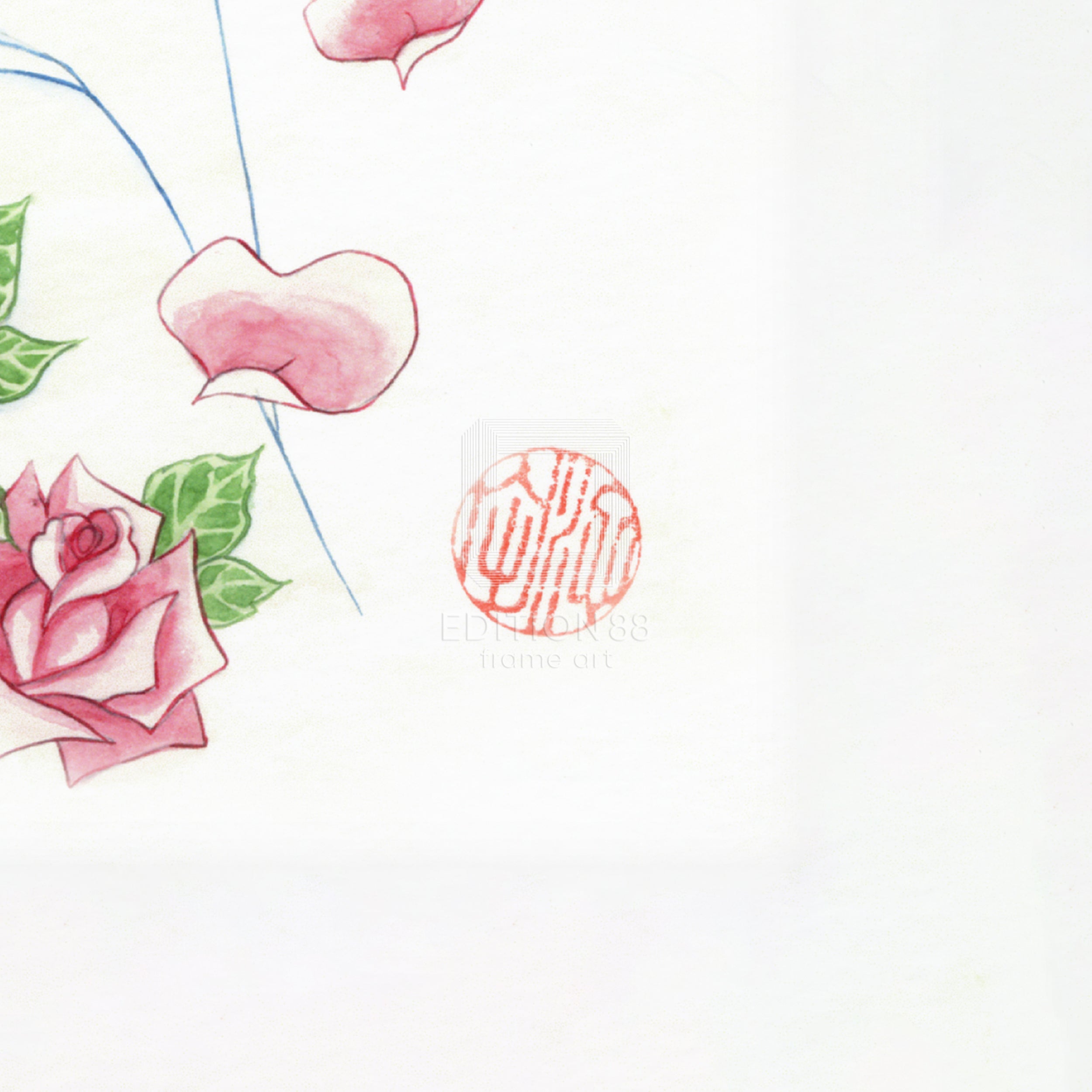 「ベルサイユのばら」版画12 / 池田理代子(落款入り / 限定180枚) 版画 Edition88