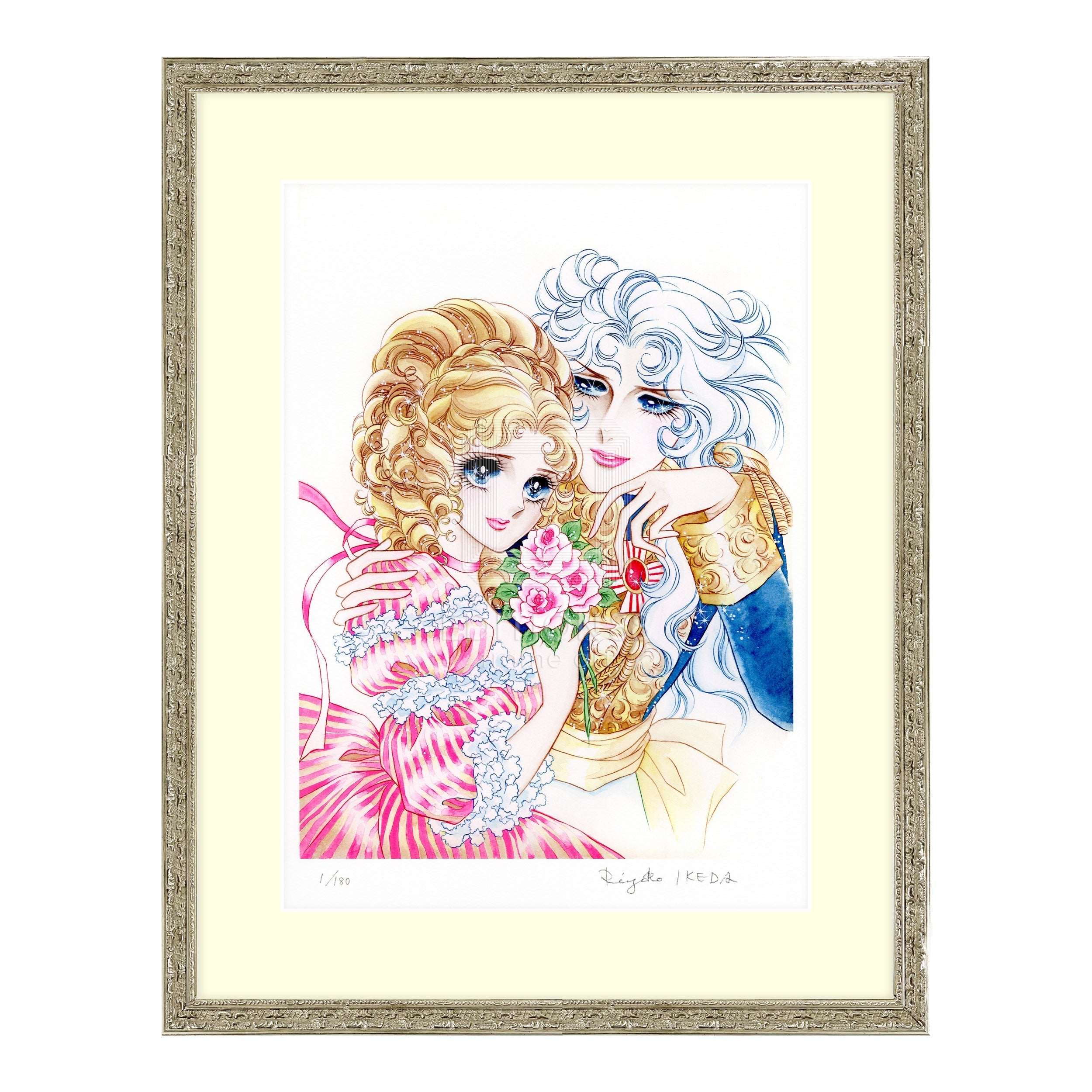 「ベルサイユのばら」版画13 / 池田理代子(直筆サイン入り / 限定180枚) 版画 Edition88