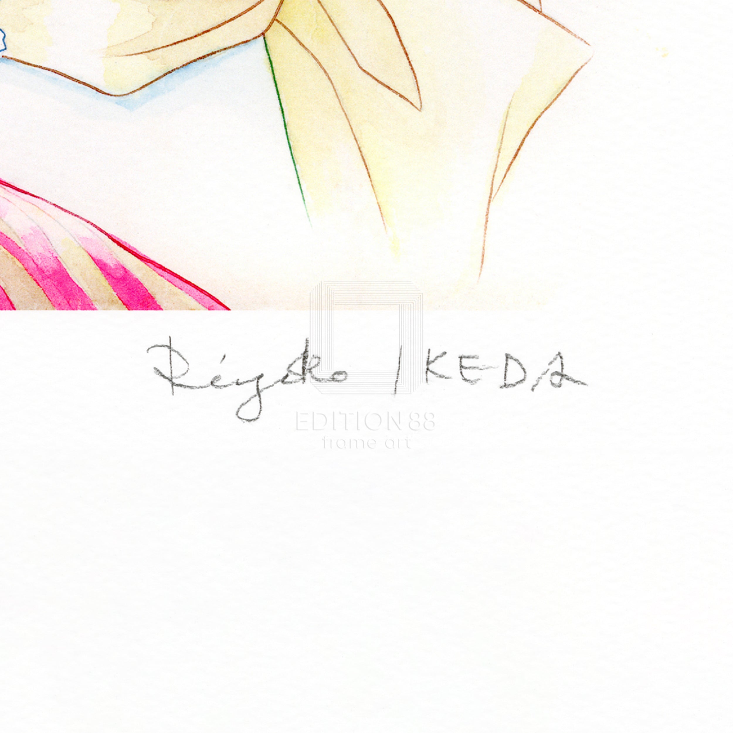 「ベルサイユのばら」版画13 / 池田理代子(直筆サイン入り / 限定180枚) 版画 Edition88