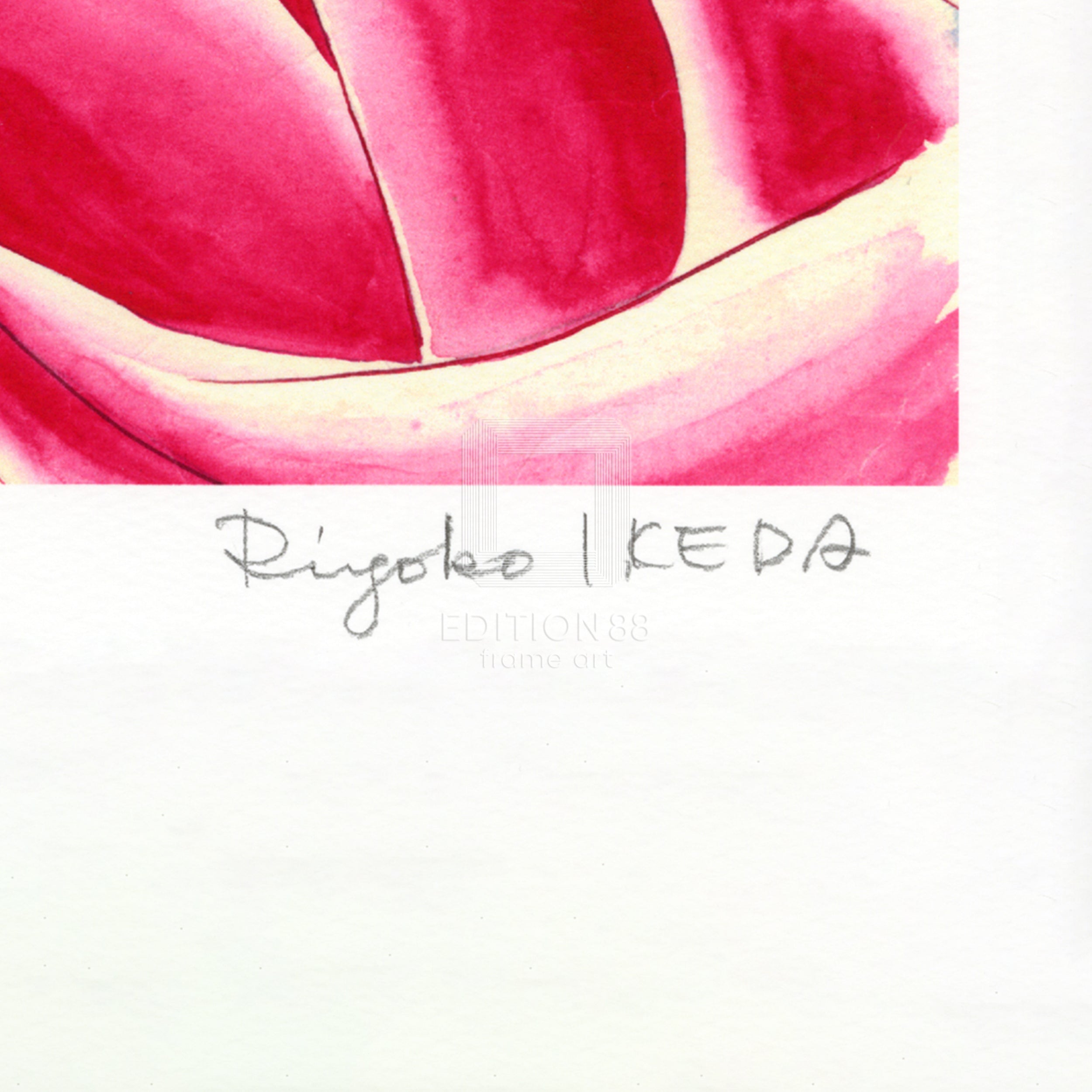 「ベルサイユのばら」版画9 / 池田理代子(直筆サイン入り / 限定180枚) 版画 Edition88