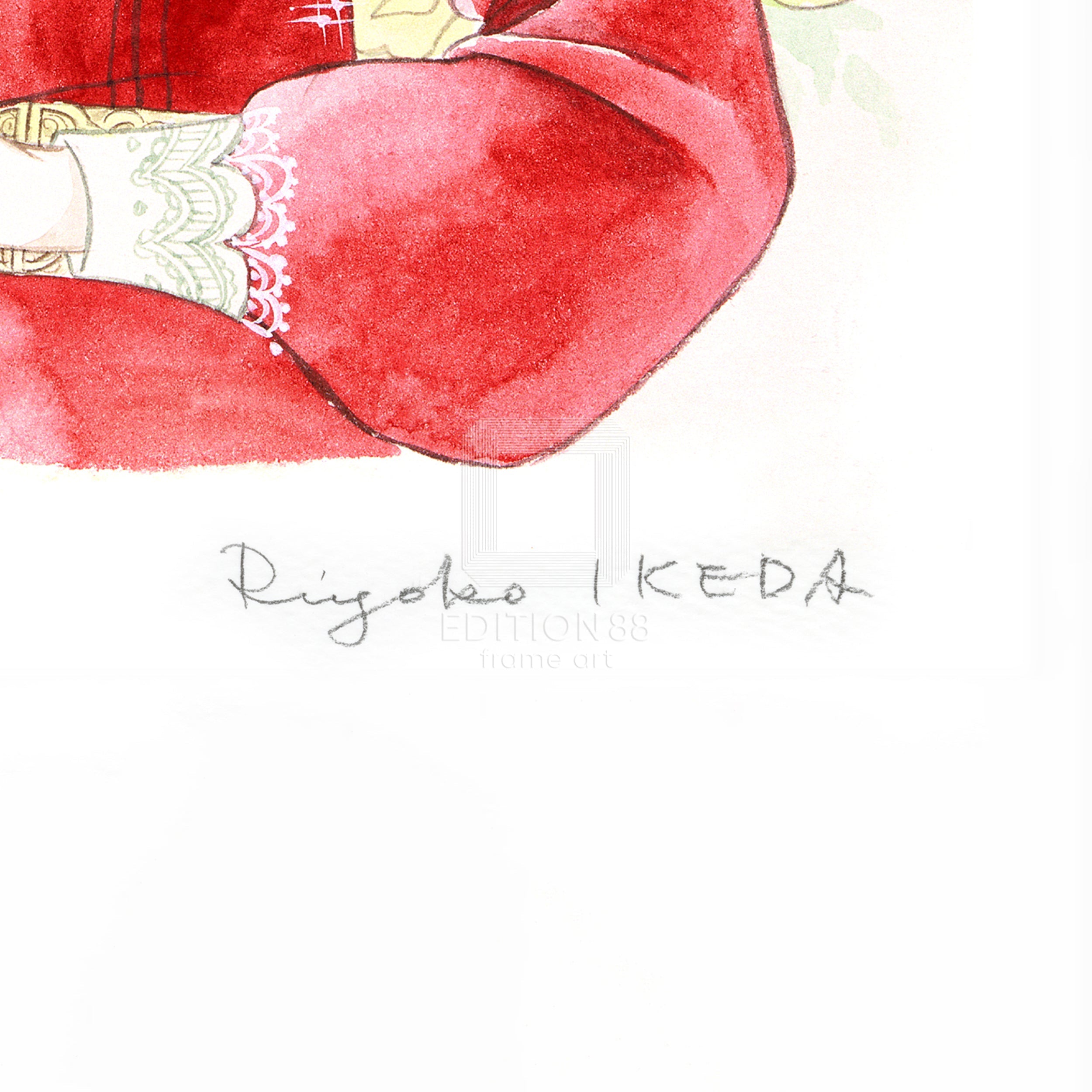 「オルフェウスの窓」版画1 / 池田理代子(直筆サイン入り / 限定180枚) 版画 Edition88