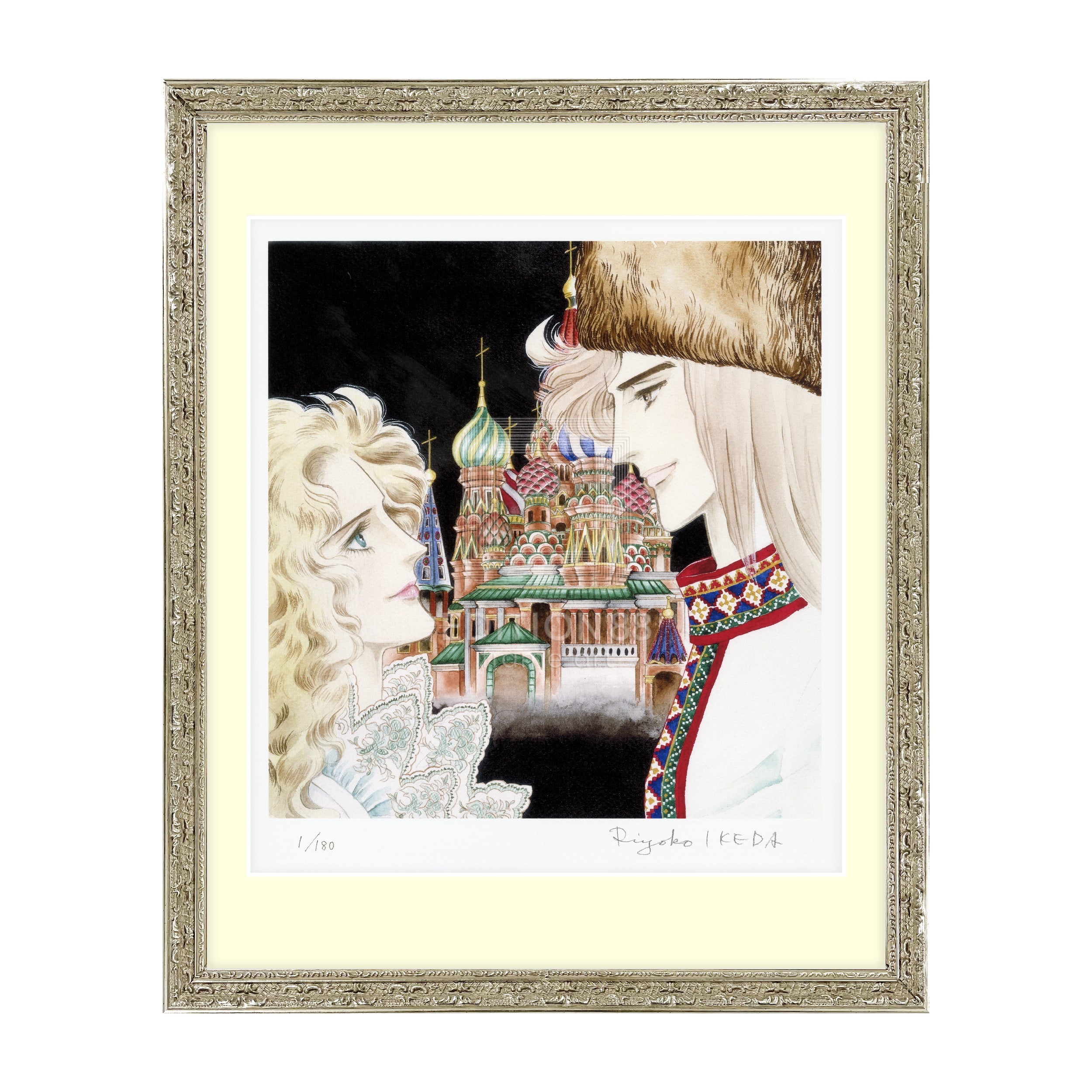 「オルフェウスの窓」版画2 / 池田理代子(直筆サイン入り / 限定180枚) 版画 Edition88