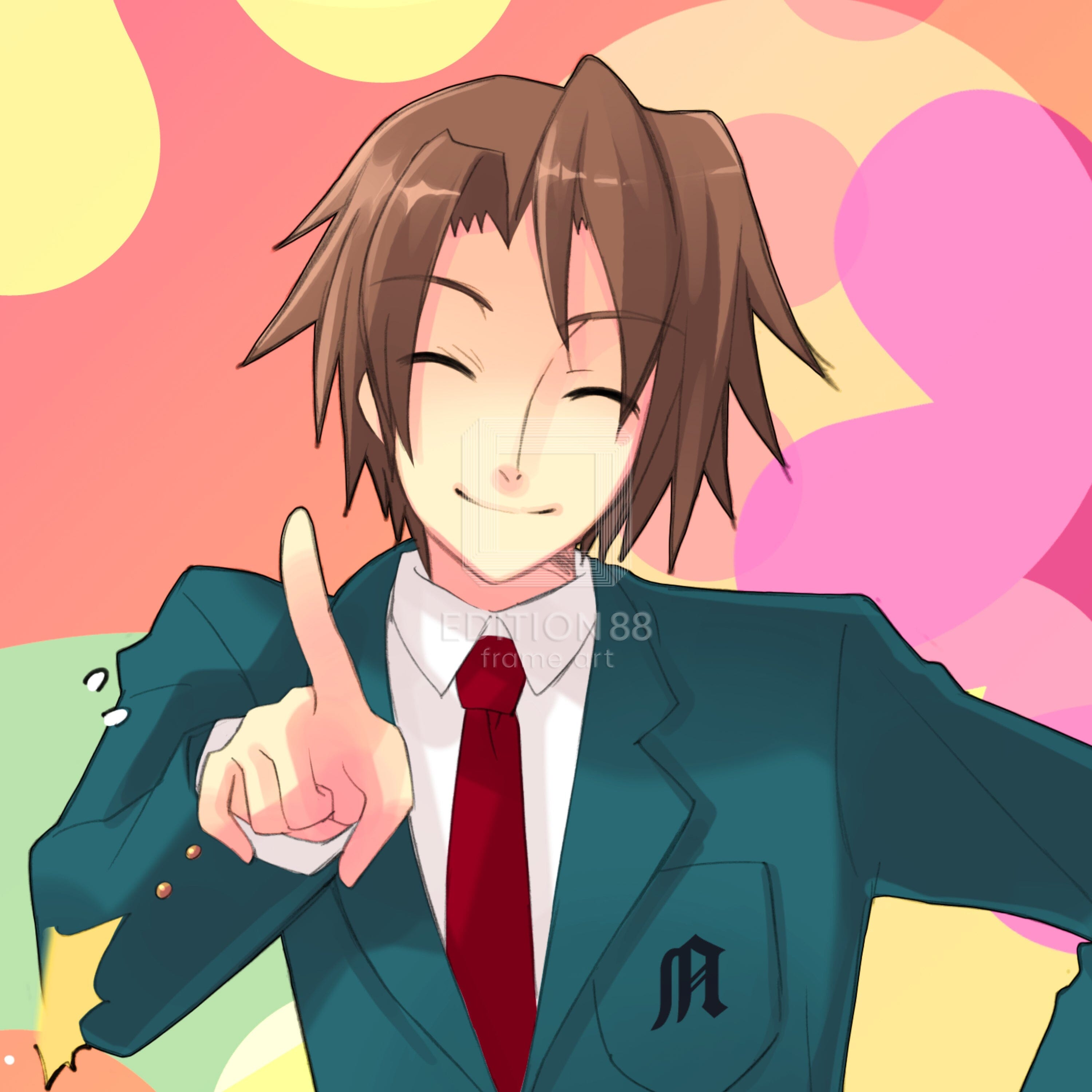 「涼宮ハルヒの憂鬱」版画3(「ザ・スニーカー」用イラスト 2006年8月号)/ いとうのいぢ(直筆サイン入り / 限定300枚) 版画 Edition88