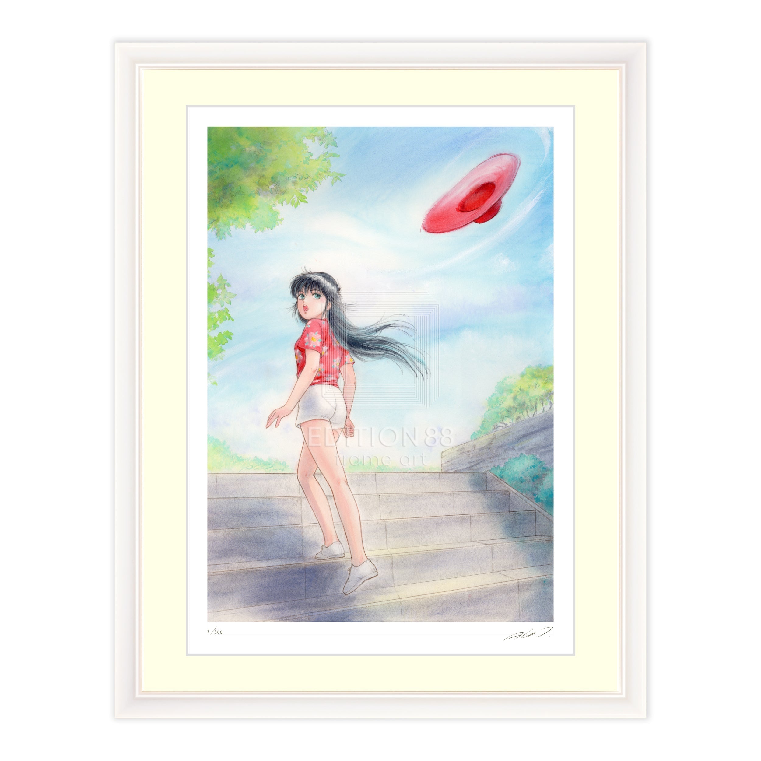 「きまぐれオレンジ☆ロード」版画11/ 高田明美 版画 Edition88