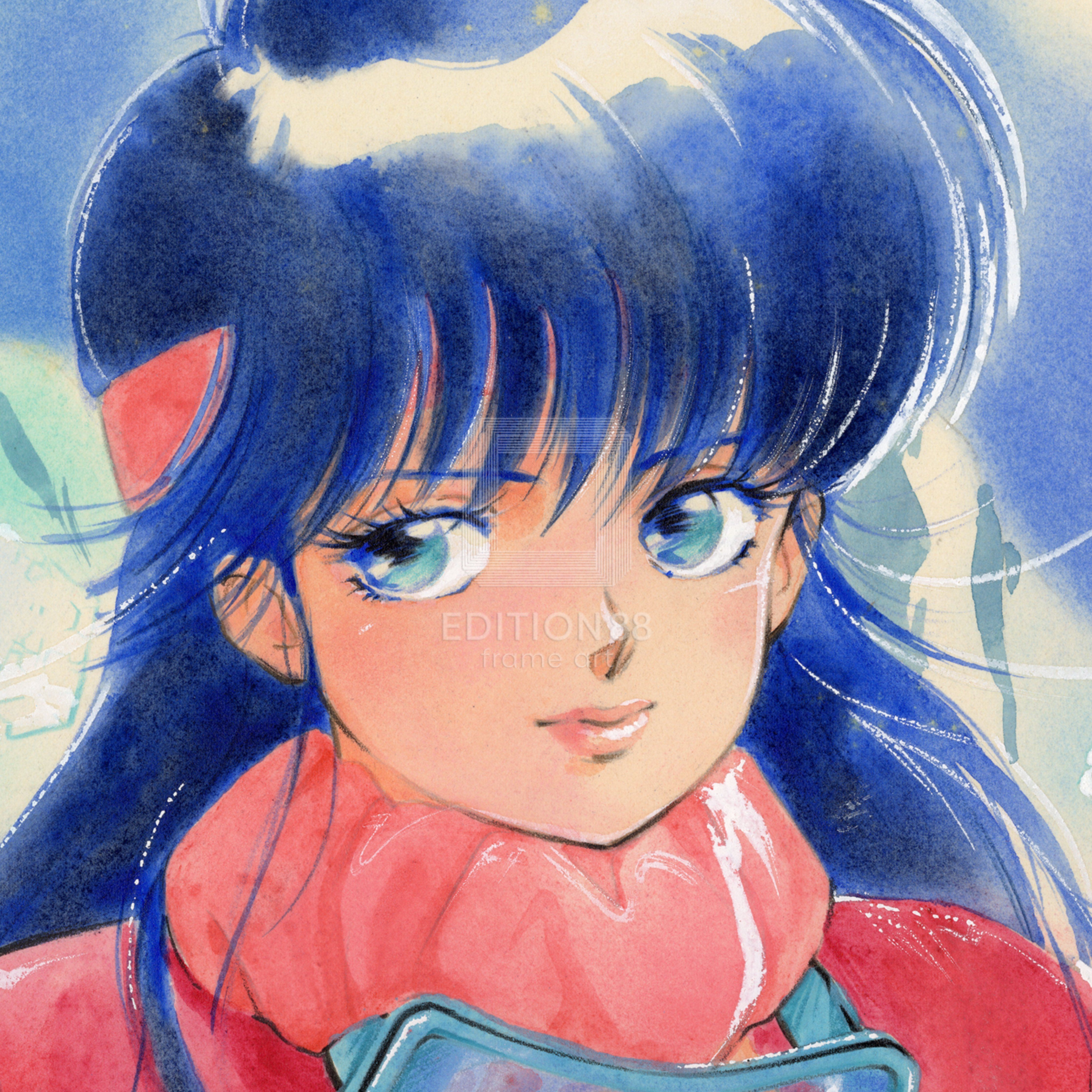 「きまぐれオレンジ☆ロード」版画8 / 高田明美 版画 Edition88