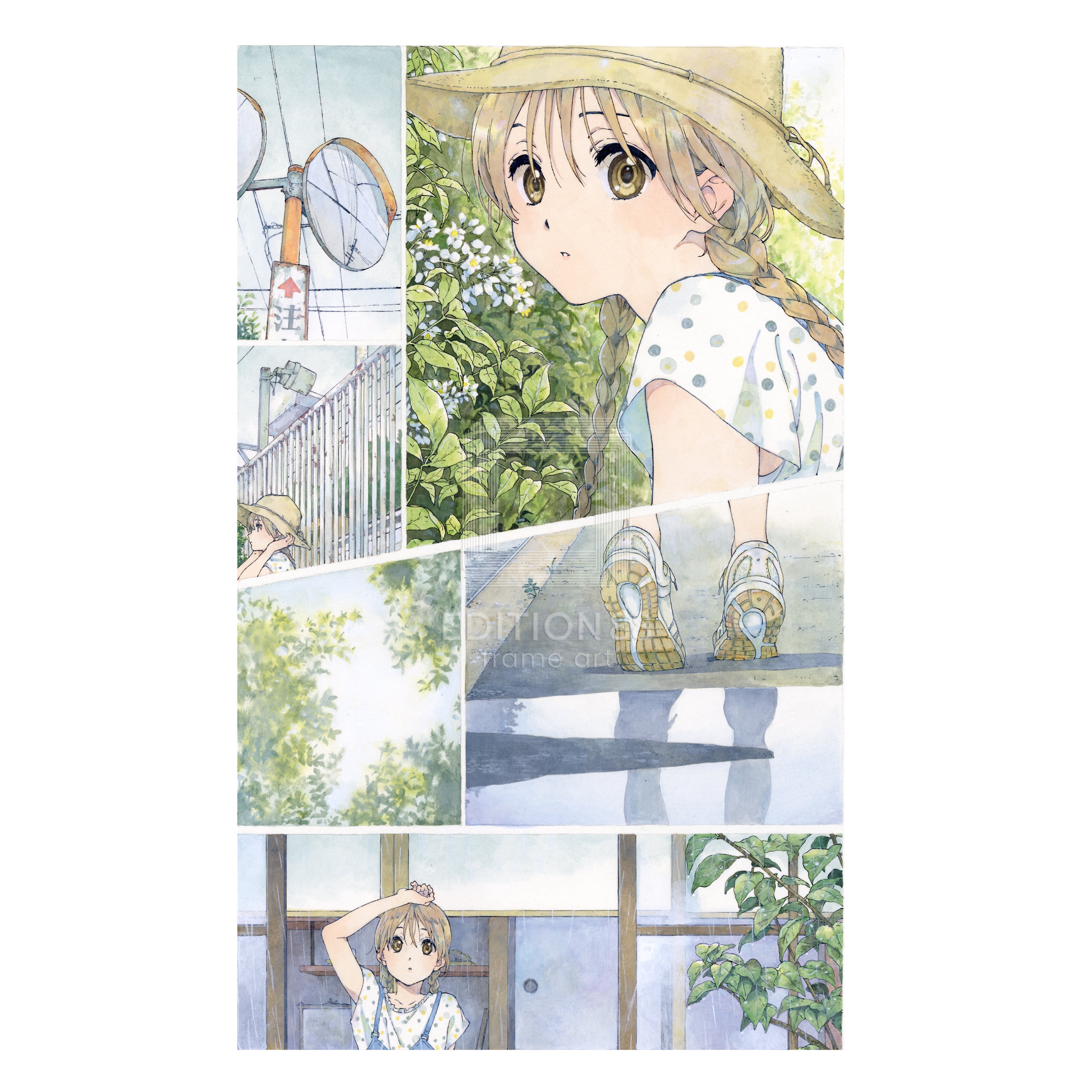 版画A / 白身魚 版画 Edition88