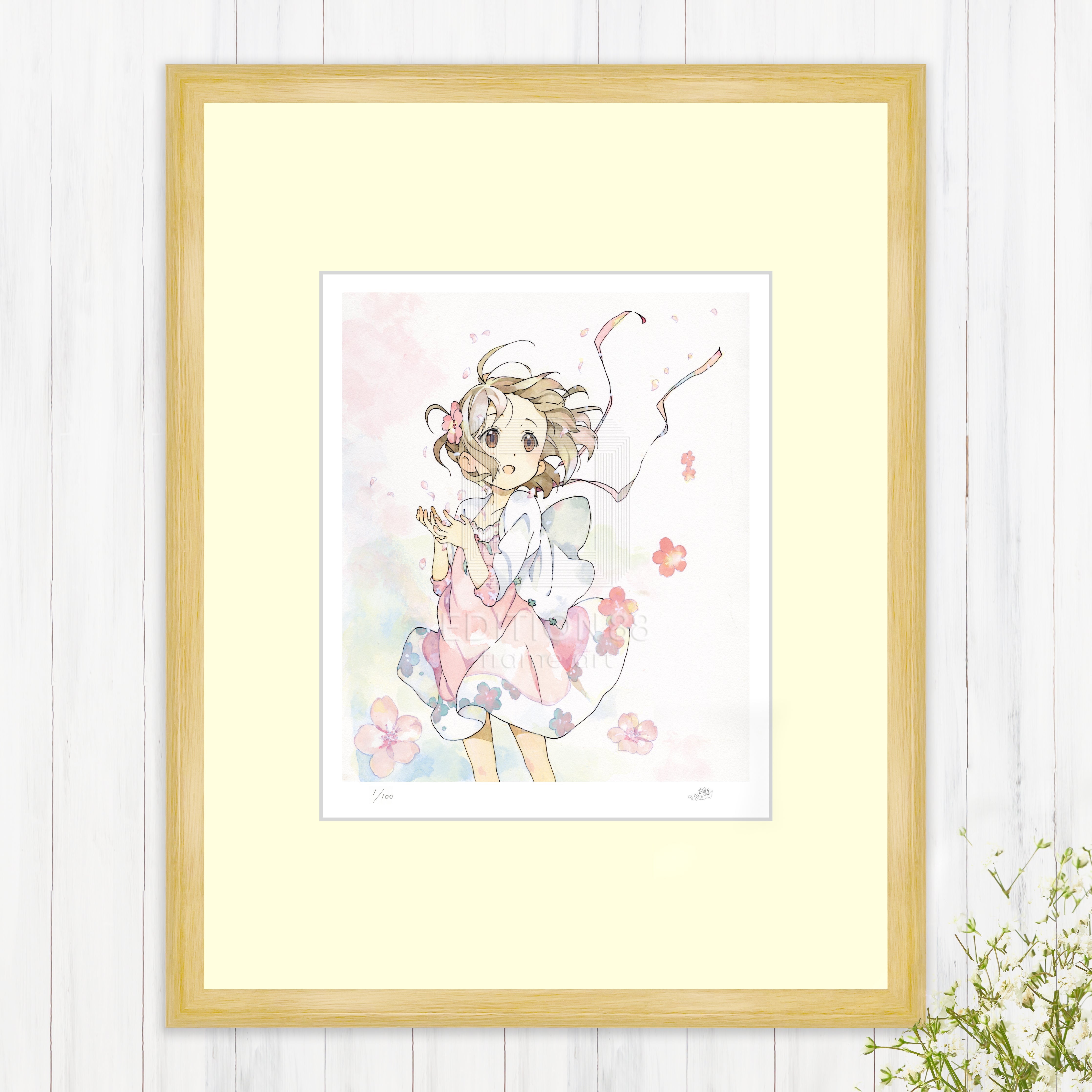 版画B / 白身魚 版画 Edition88