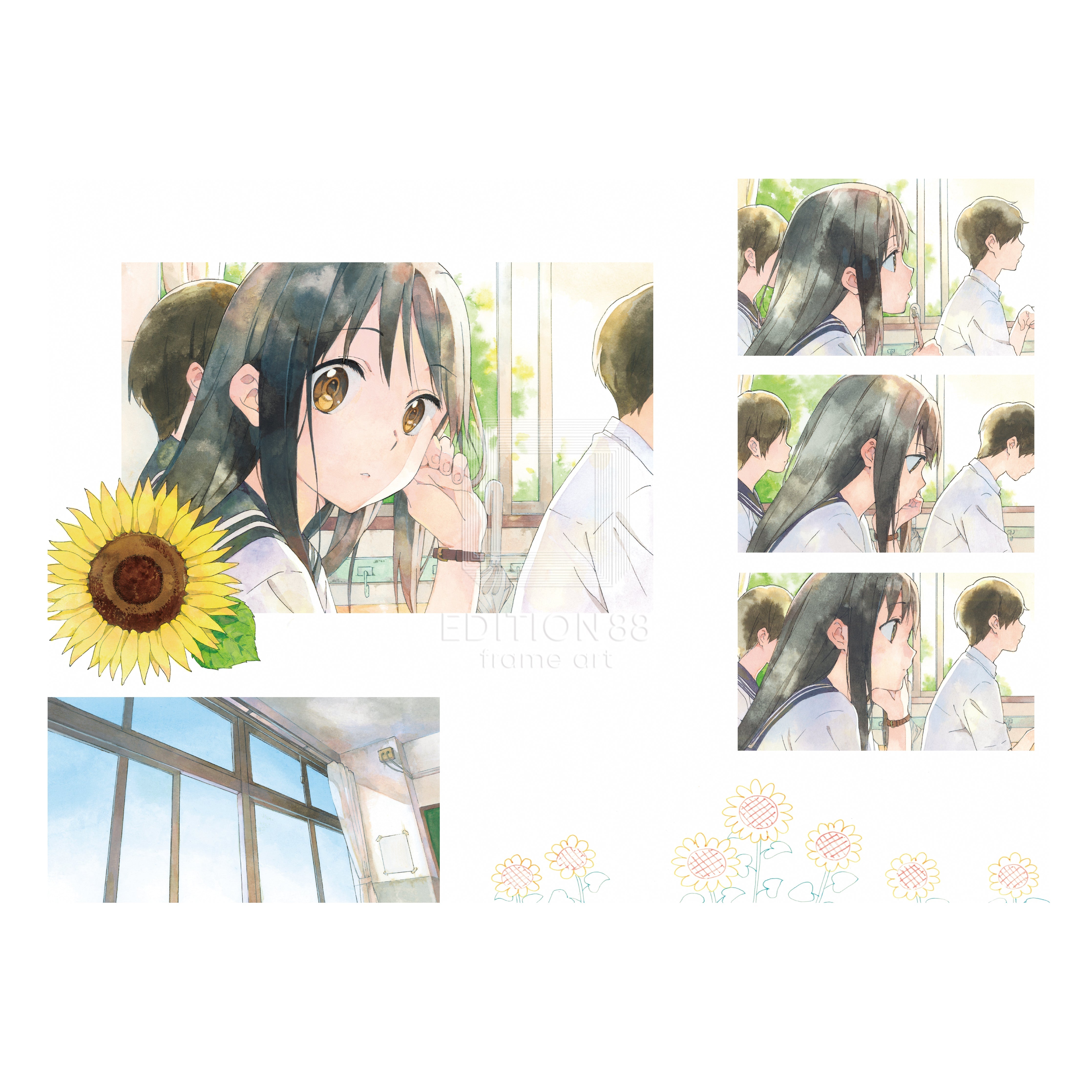 版画D / 白身魚 版画 Edition88