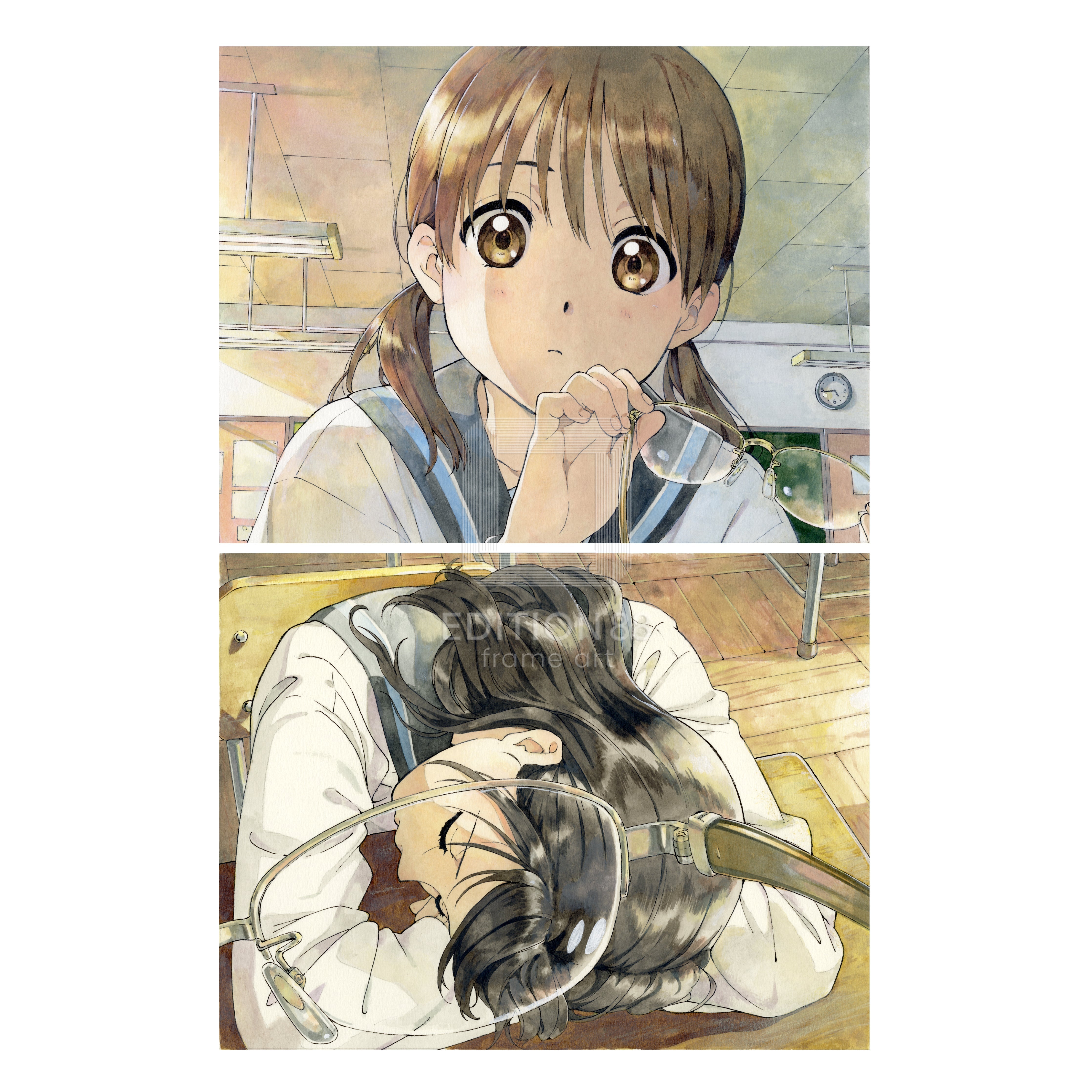 版画G / 白身魚 版画 Edition88