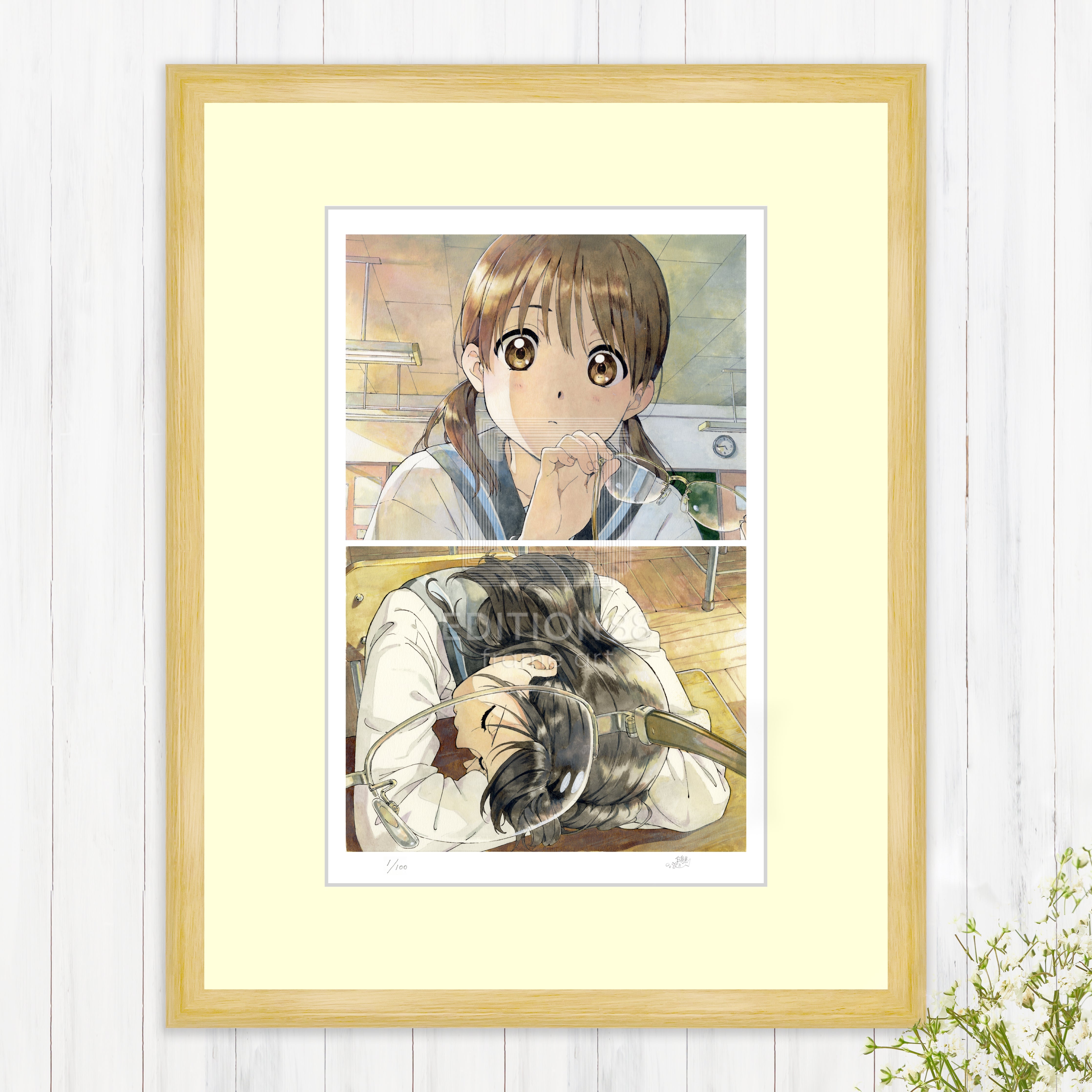 版画G / 白身魚 版画 Edition88