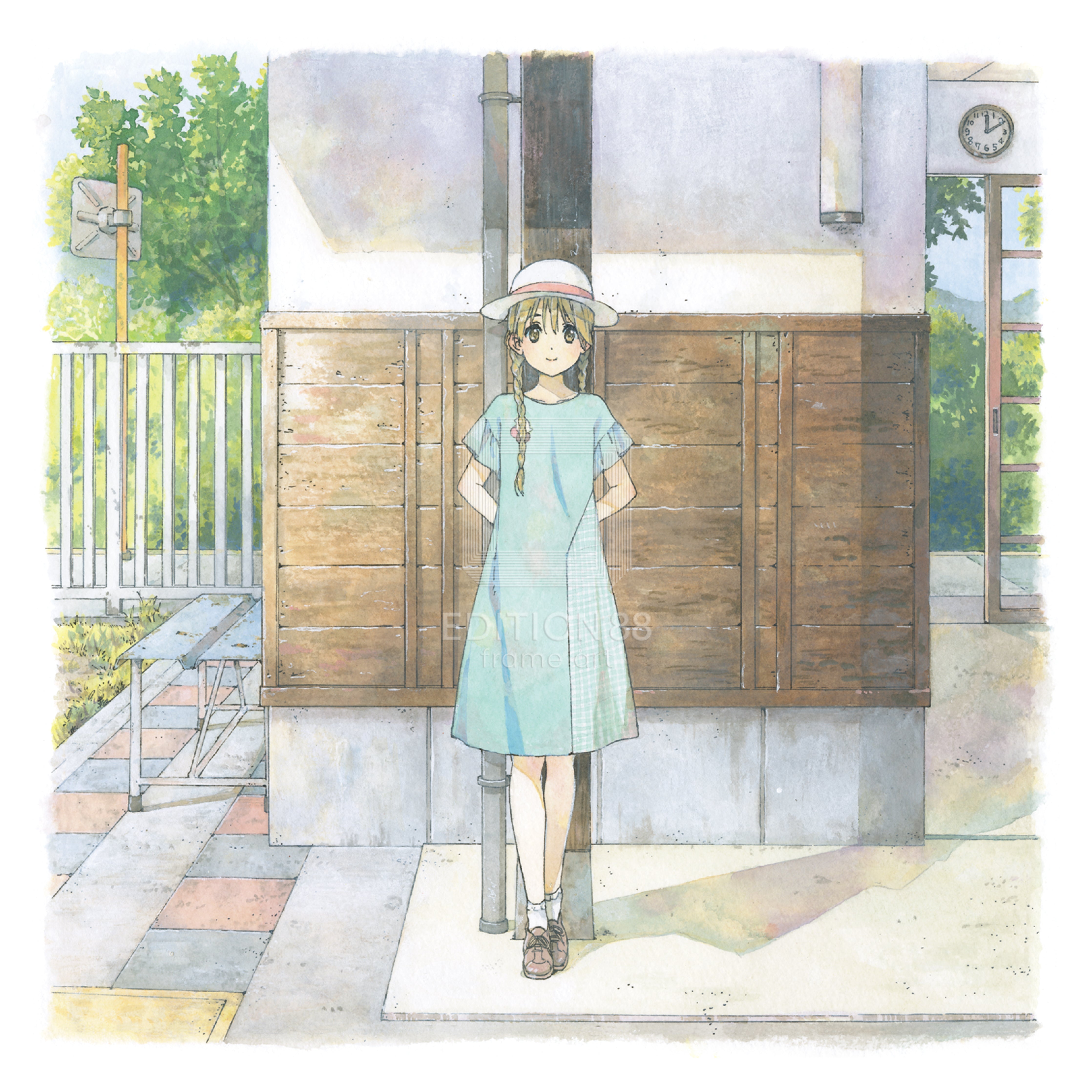 版画I / 白身魚 版画 Edition88