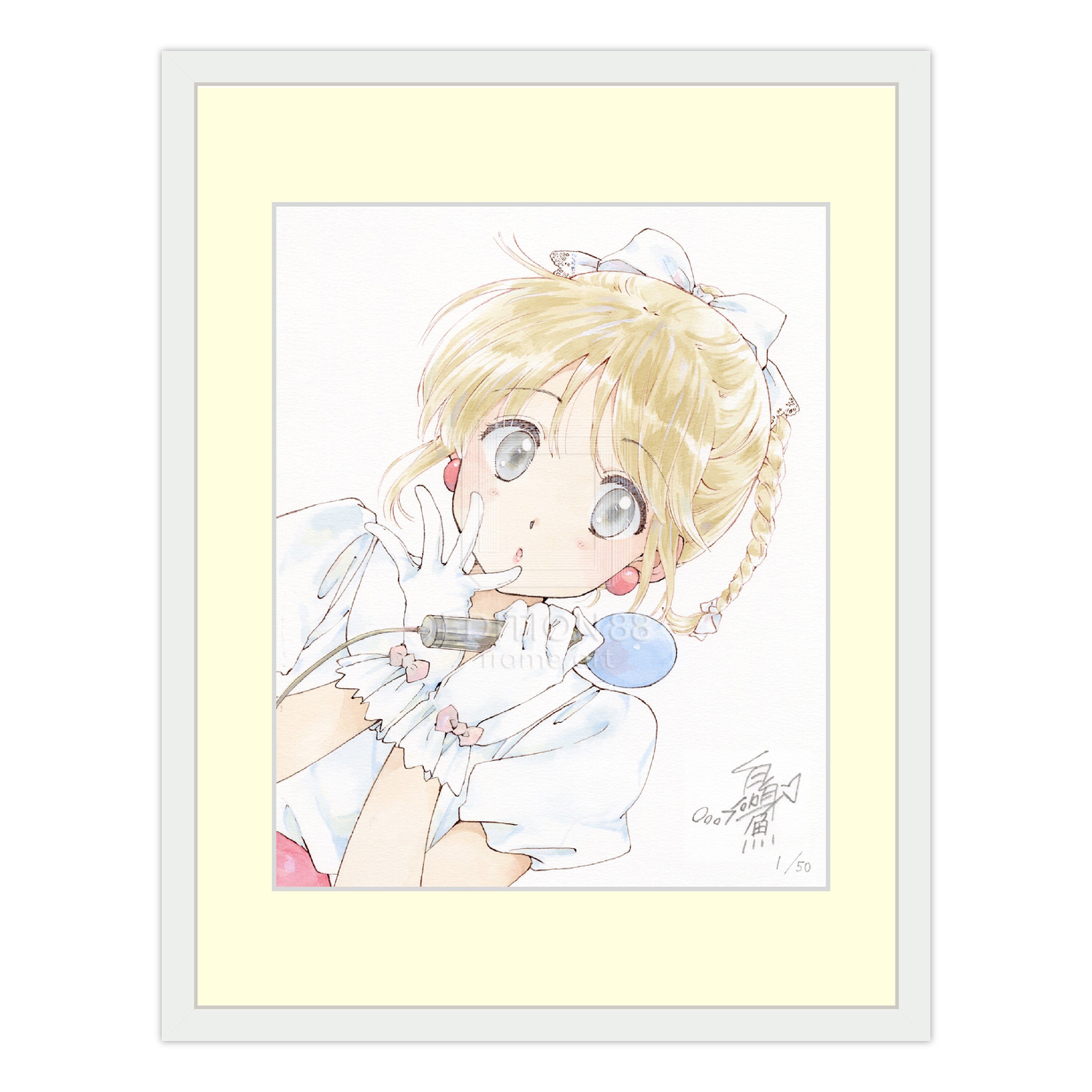 88グラフJ(アイドル) / 白身魚(直筆サイン入り/限定50枚) 88グラフ Edition88