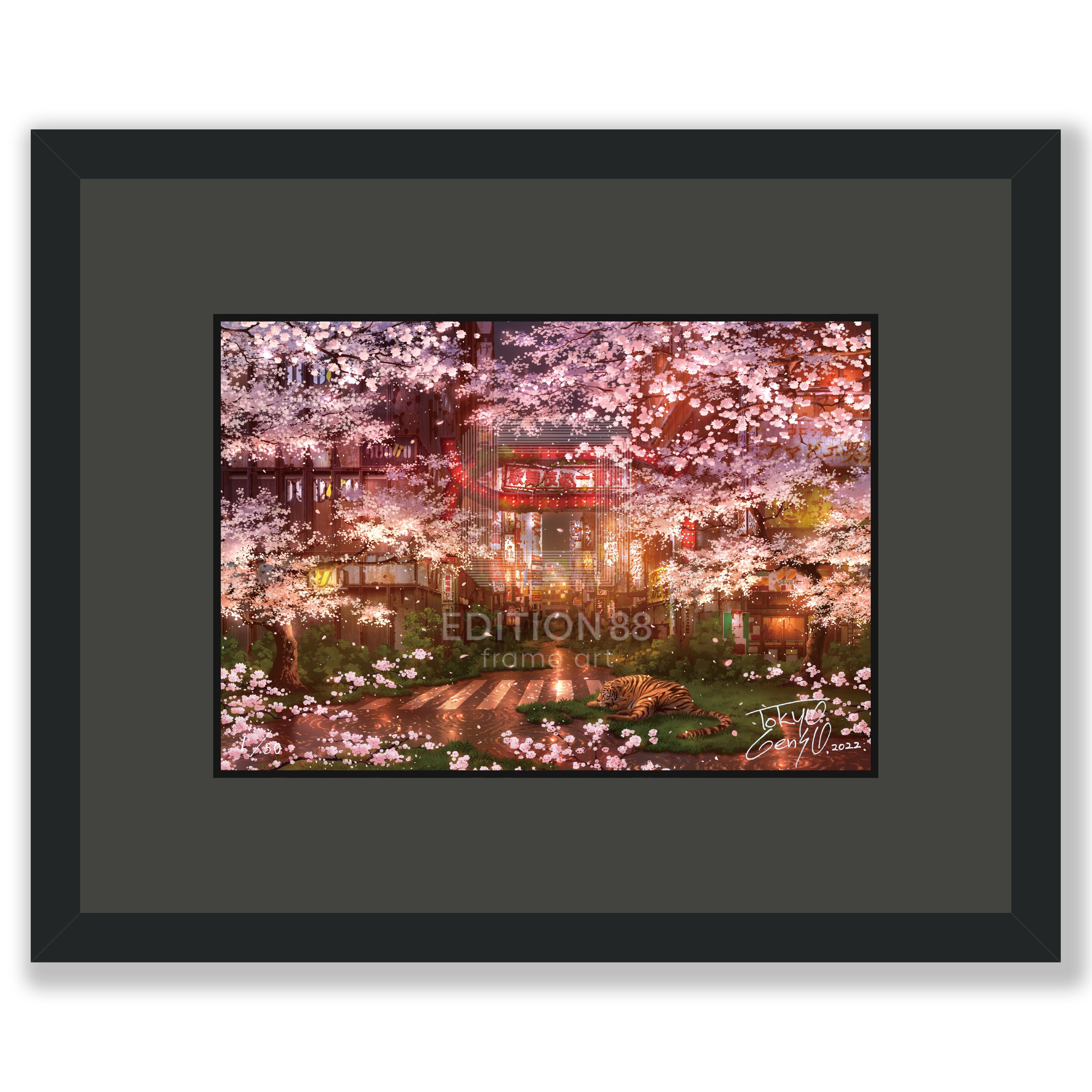 歌舞伎町幻想 / 東京幻想(直筆サイン入り / 限定50枚) 版画 Edition88