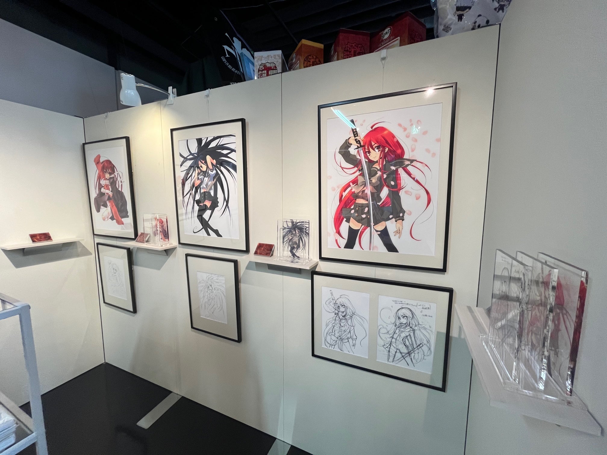 「いとうのいぢ展 灼眼のシャナARTWORKS」Vol.1 展示会レポート