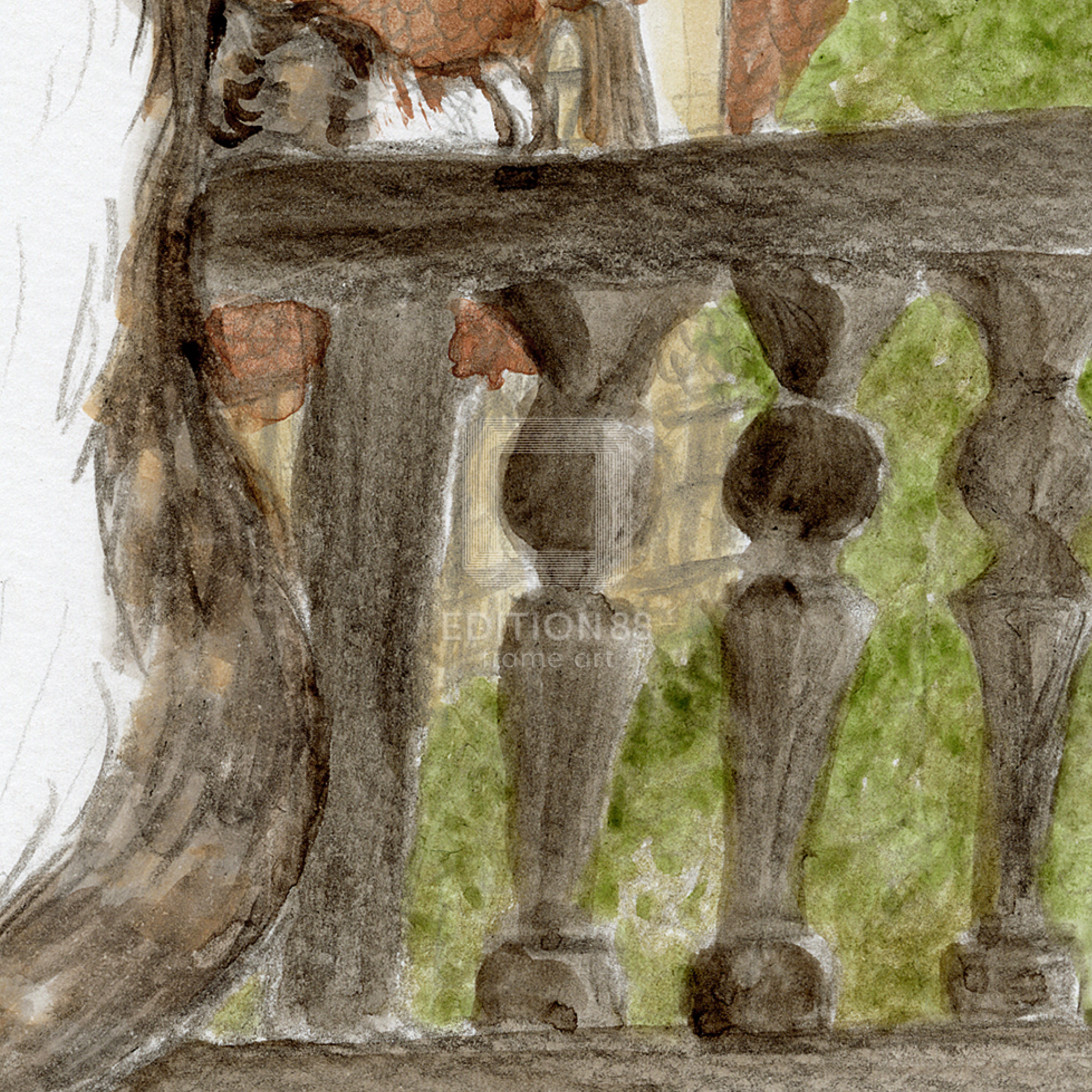 猫のダヤン 88グラフ「ルーマニアの森にはわちふぃーるどの風が吹く」/池田あきこ（直筆サイン入り/限定200枚）