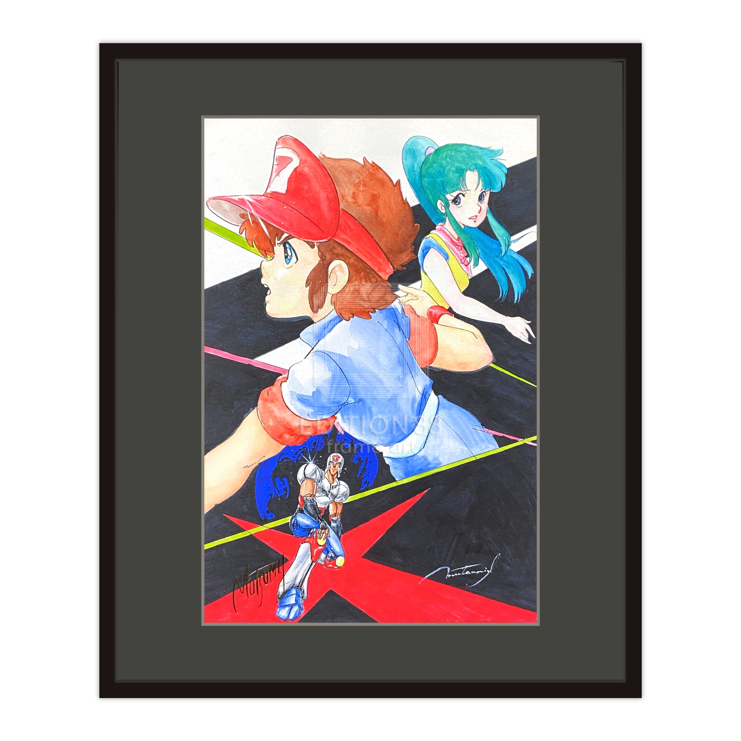 「プラレス3四郎」88グラフ1/いのまたむつみ（箔押しサイン入り）