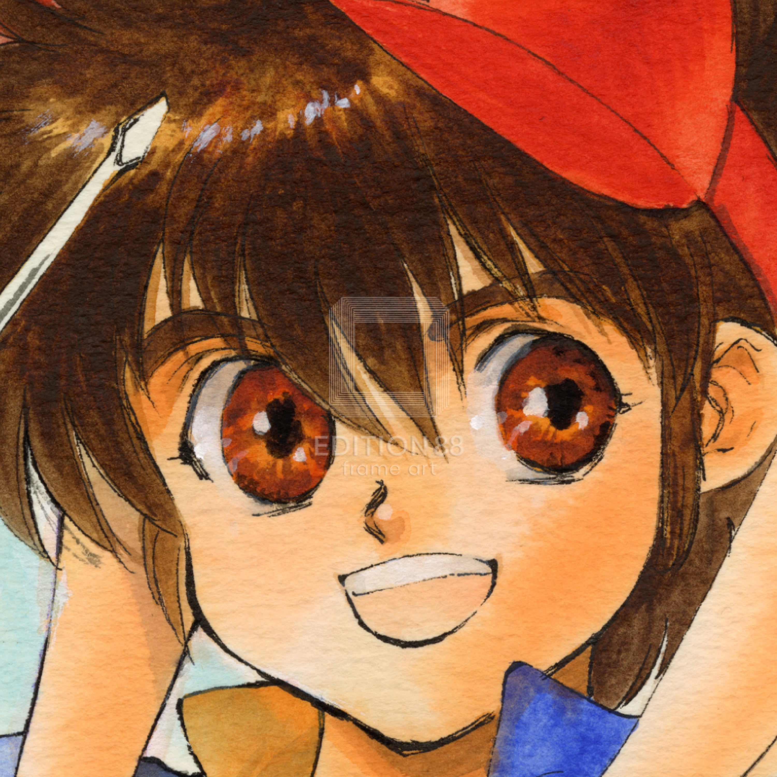 「プラレス3四郎」88グラフ3/いのまたむつみ（箔押しサイン入り）