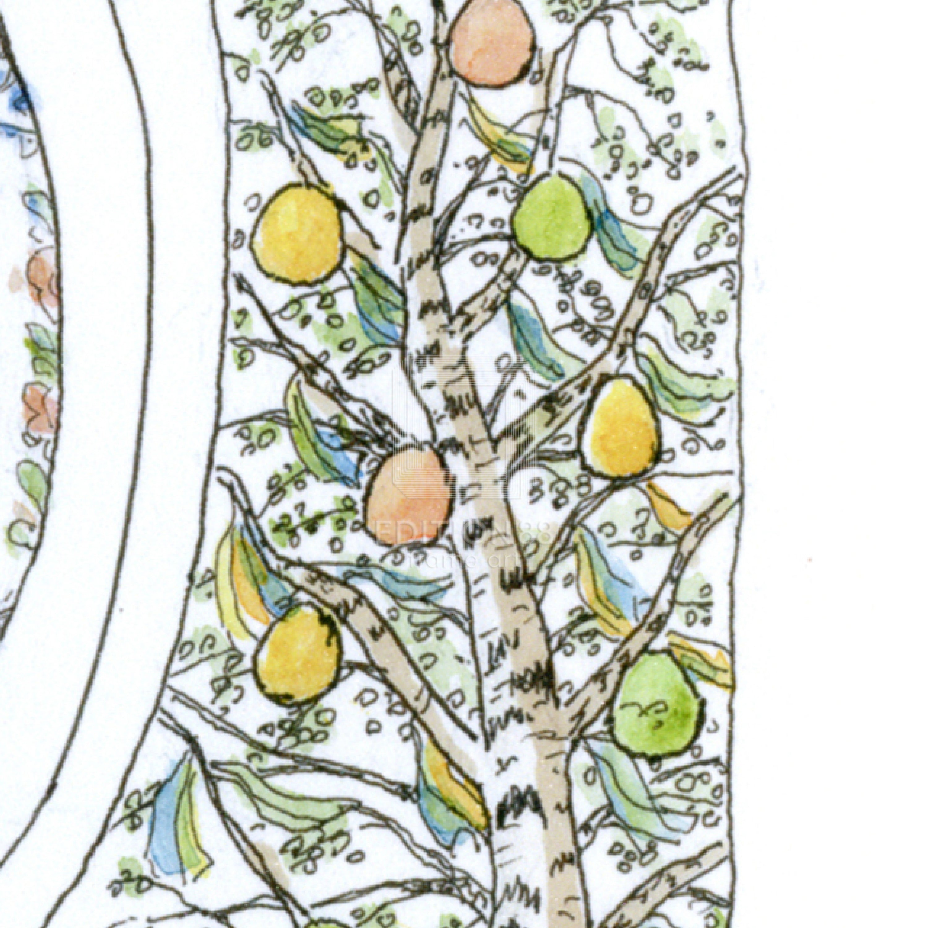 猫のダヤン 88グラフ「プラハのイースター」/池田あきこ（直筆サイン入り/限定200枚）