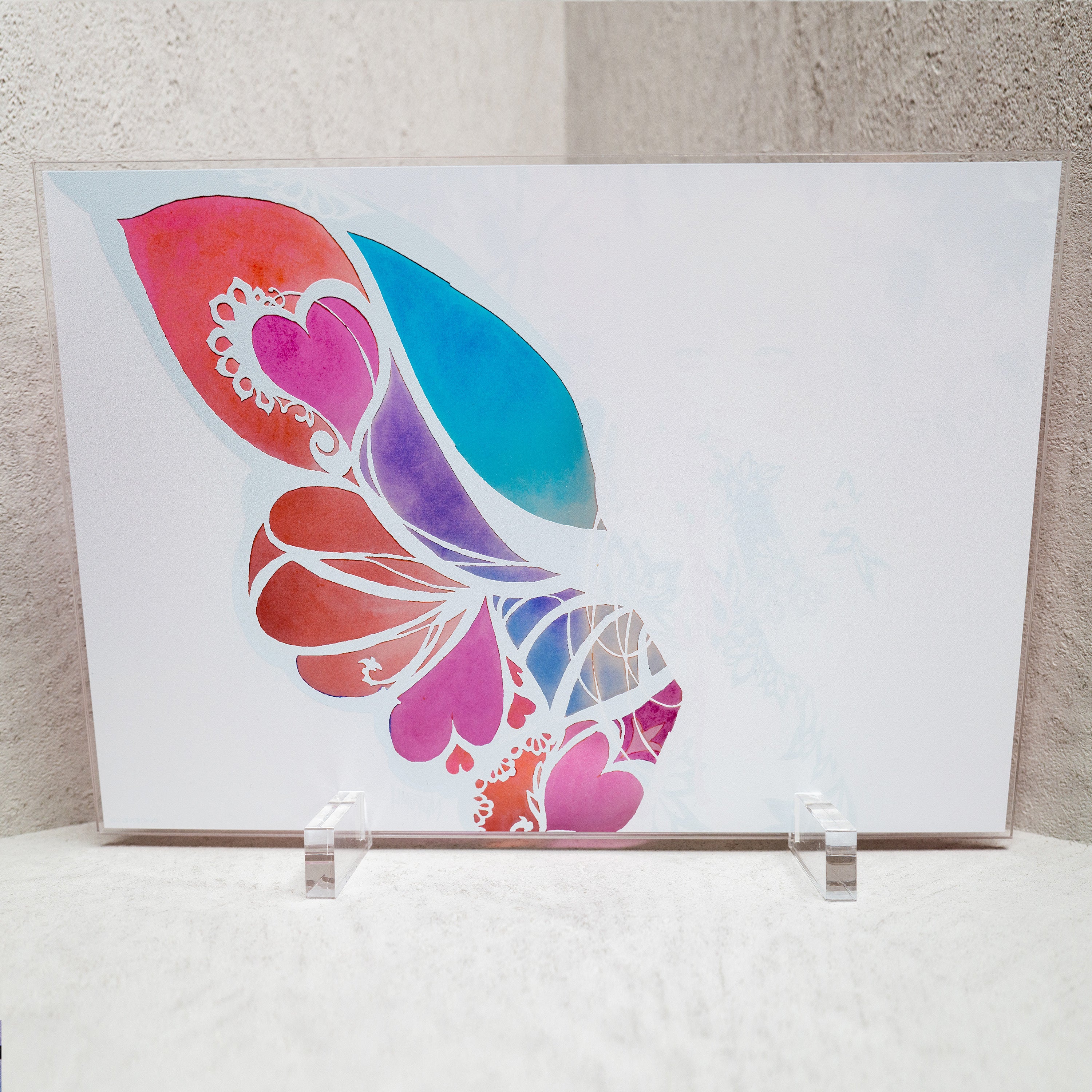 アクリルアート「Papillon」/いのまたむつみ