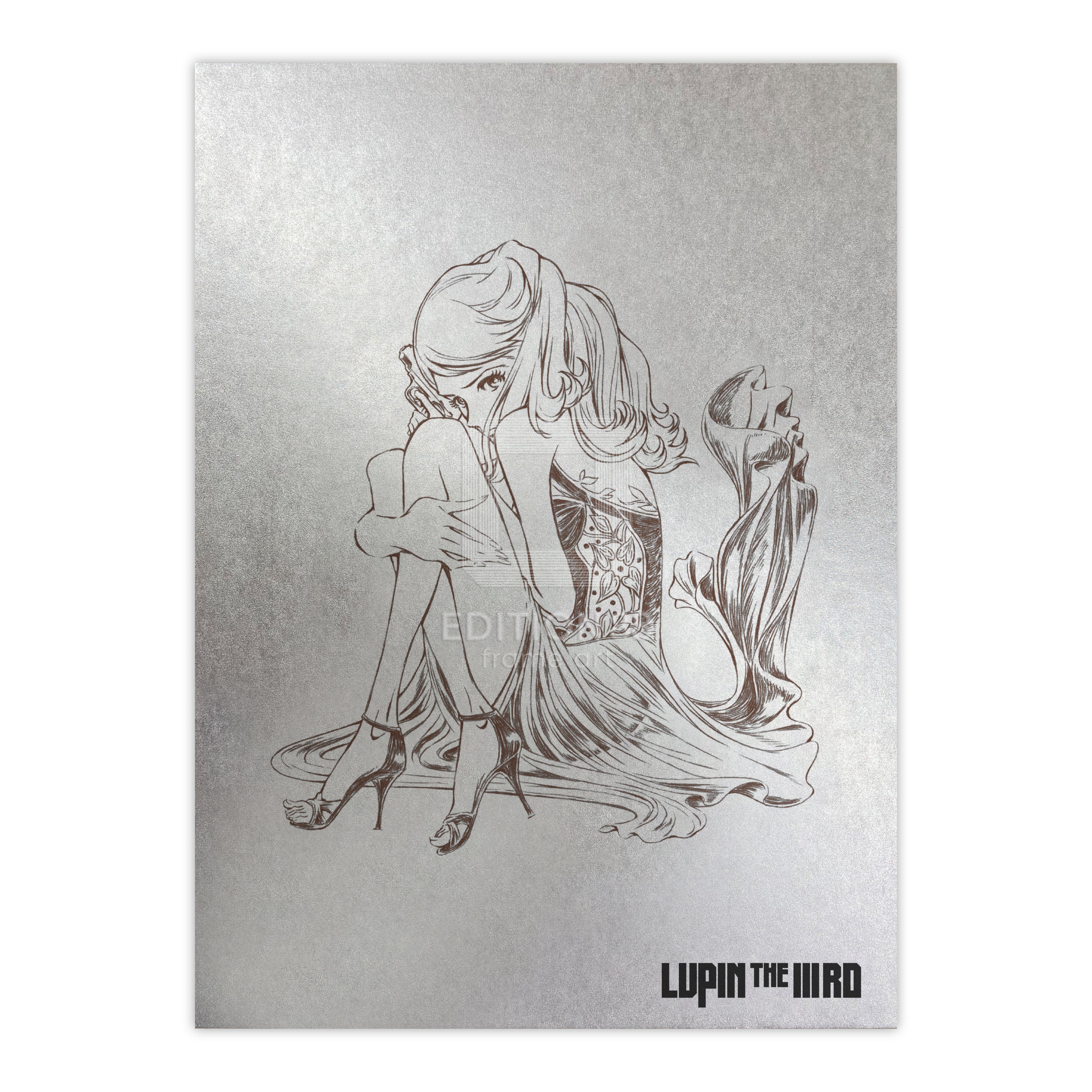 「LUPIN THE ⅢRD」88グラフ シルバー仕様『峰不二子の嘘/ティザービジュアル』(限定100枚)