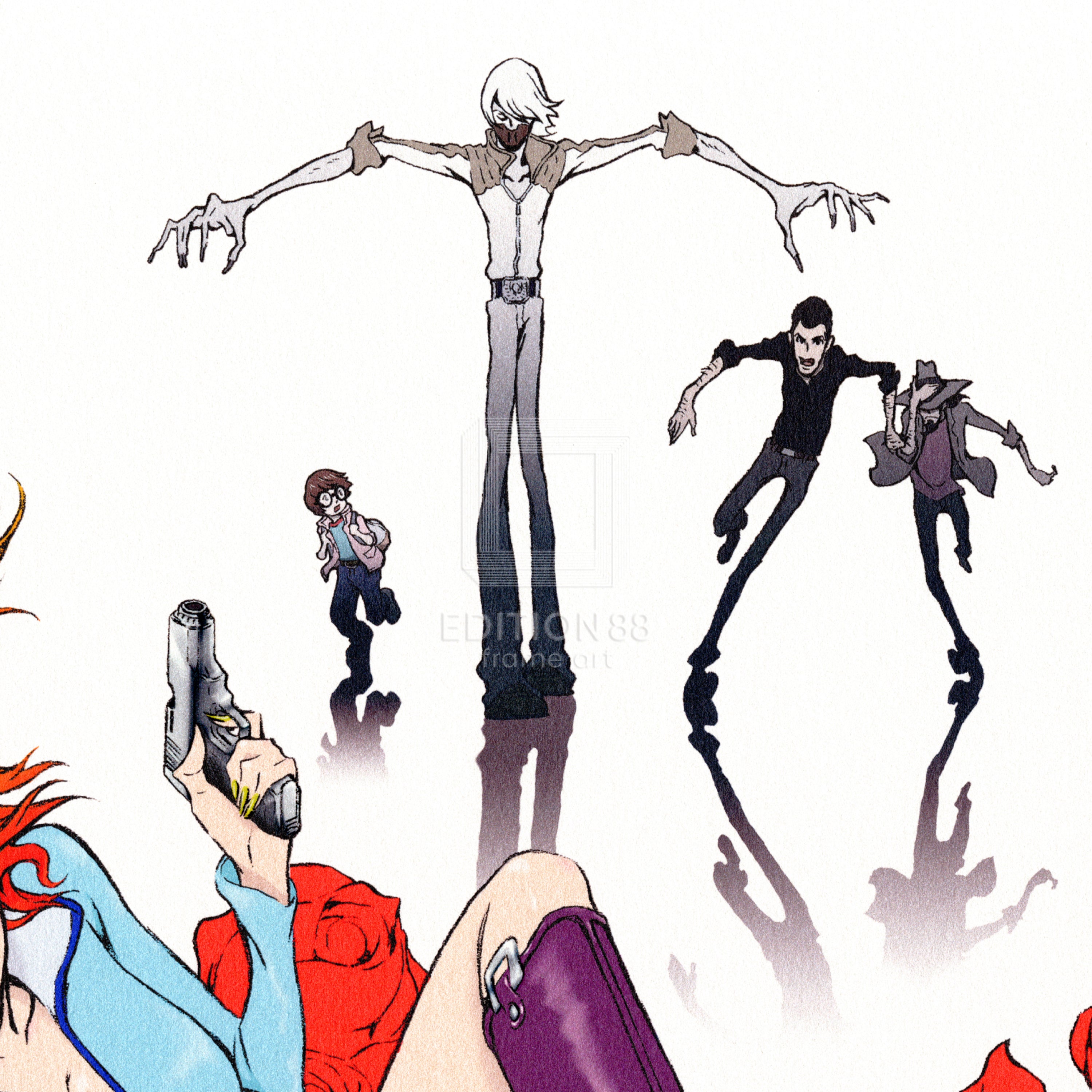 「LUPIN THE ⅢRD」88グラフ4『峰不二子の嘘』(落款入り/限定300枚)