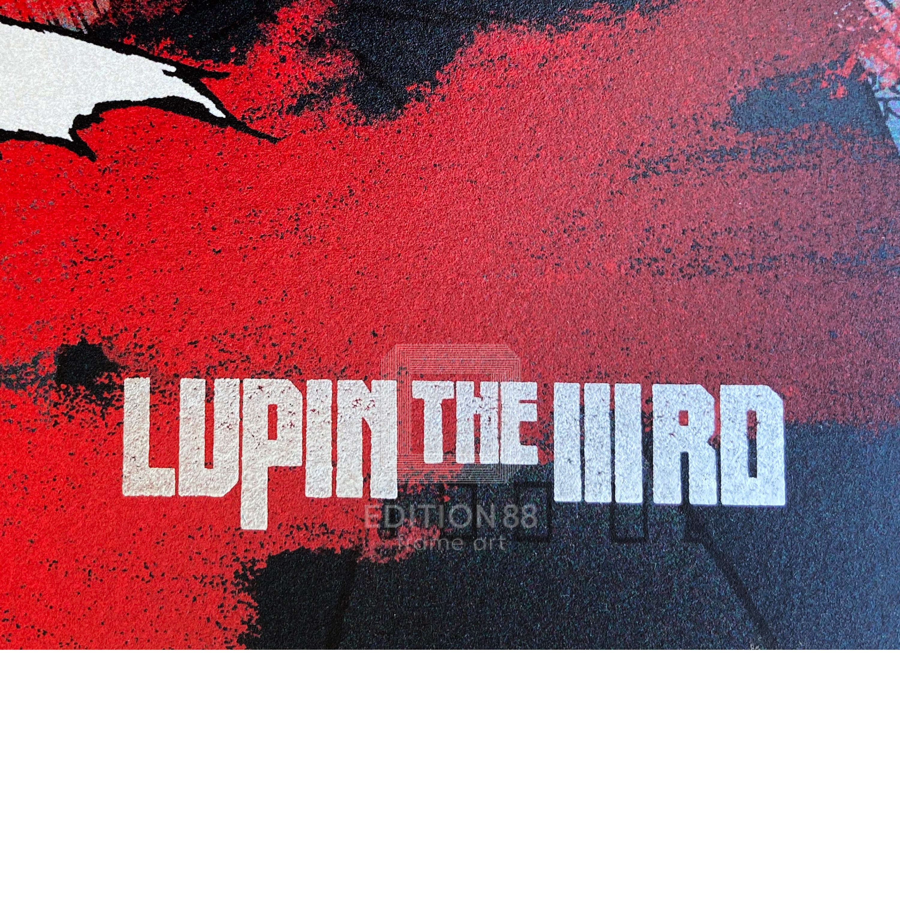 「LUPIN THE ⅢRD」88グラフ3『血煙の石川五ェ門』(落款入り/限定300枚)