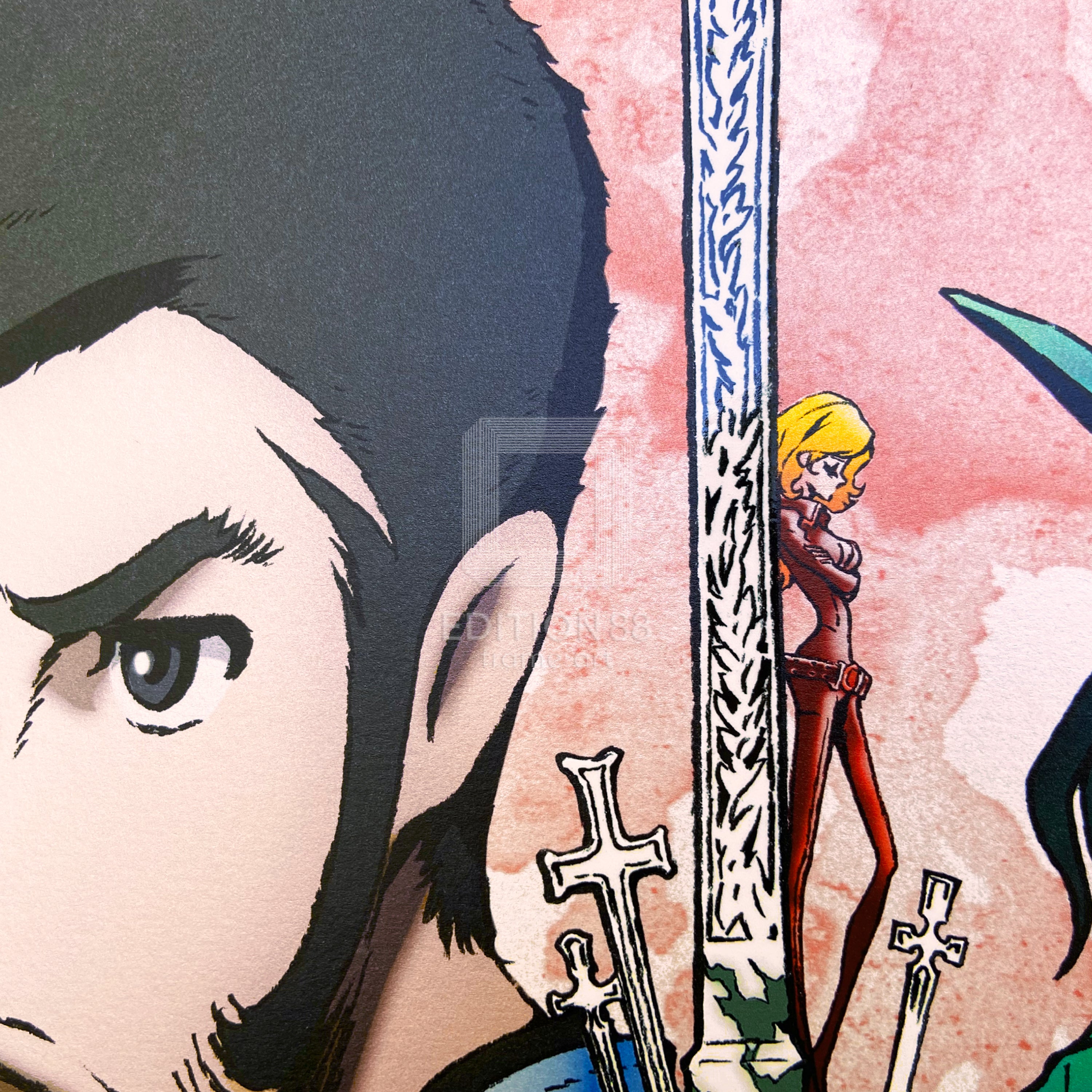 「LUPIN THE ⅢRD」88グラフ2『次元大介の墓標』(落款入り/限定300枚)
