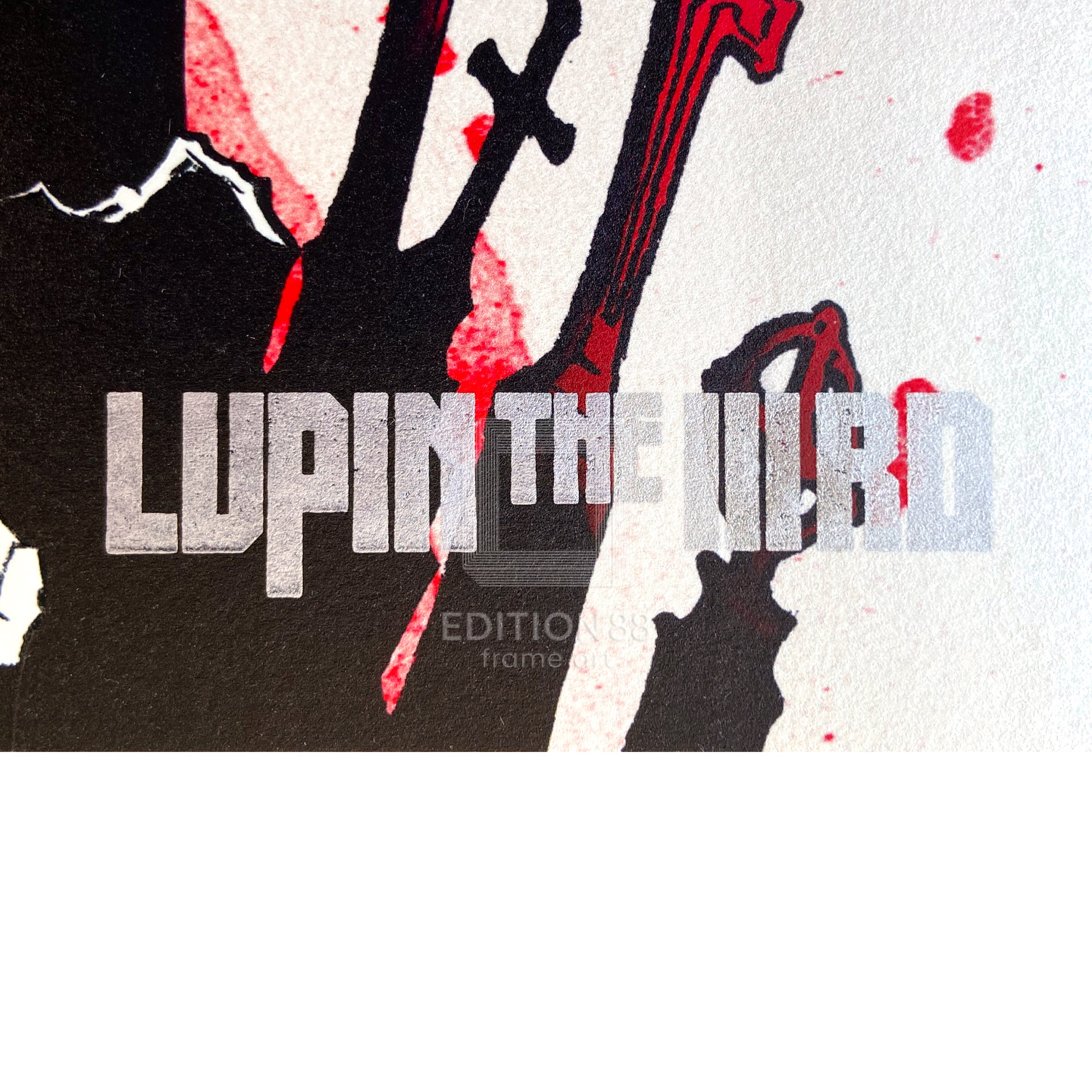 「LUPIN THE ⅢRD」88グラフ2『次元大介の墓標』(落款入り/限定300枚)