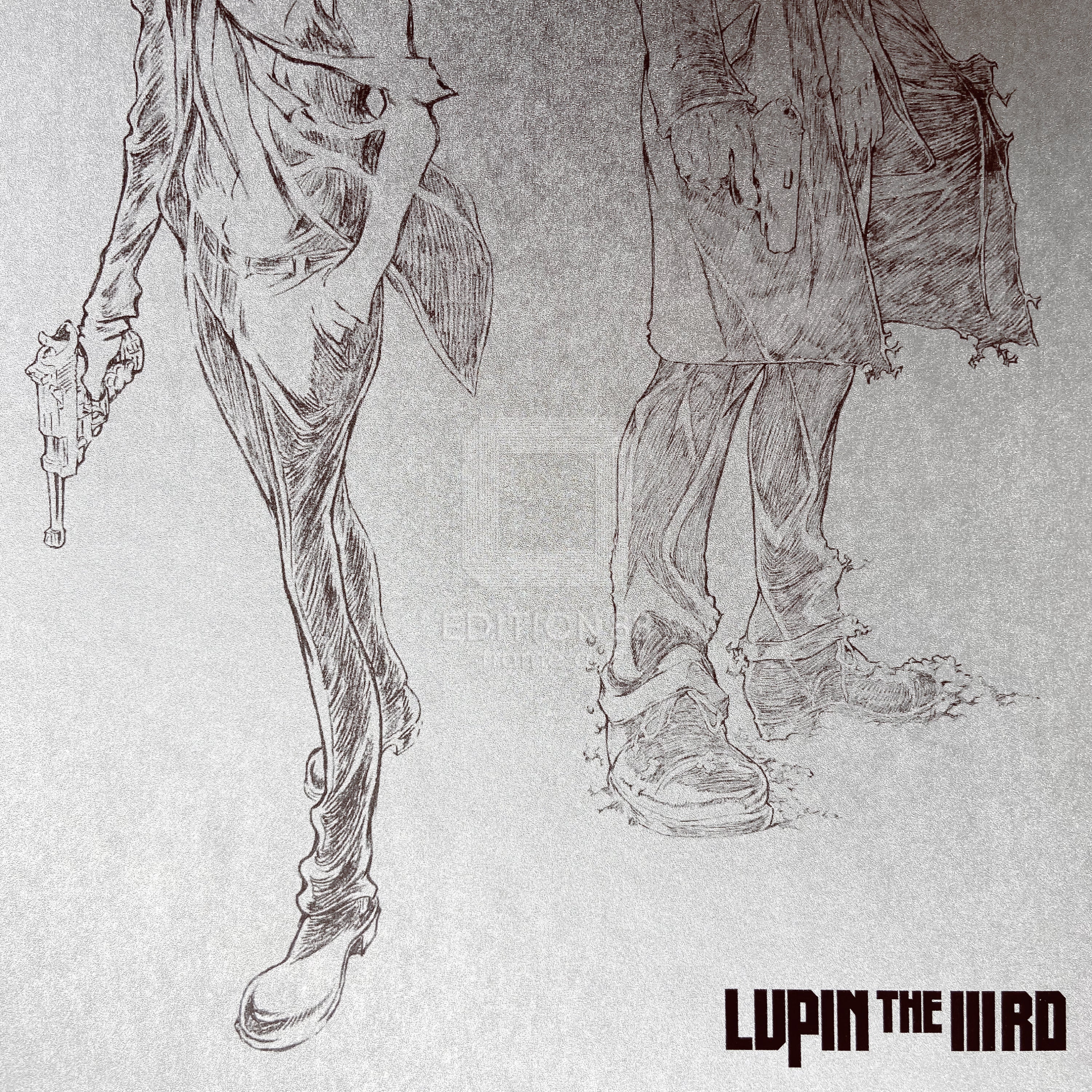 「LUPIN THE ⅢRD」88グラフ シルバー仕様『銭形と2人のルパン/ティザービジュアル』(限定100枚)