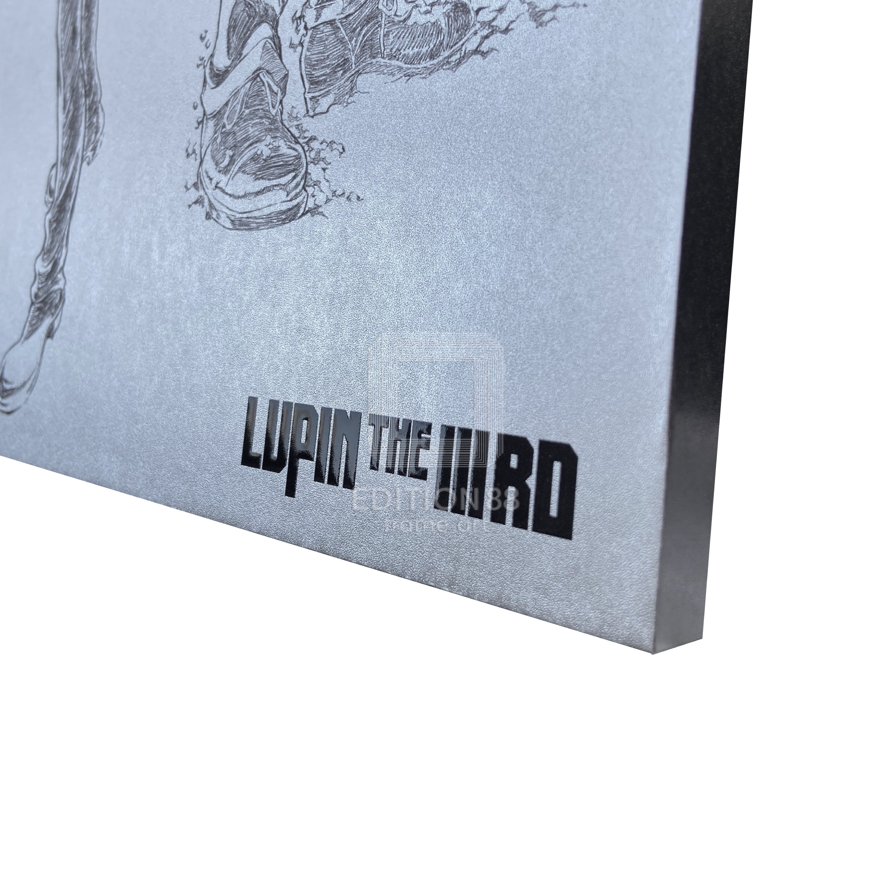 「LUPIN THE ⅢRD」88グラフ シルバー仕様『銭形と2人のルパン/ティザービジュアル』(限定100枚)