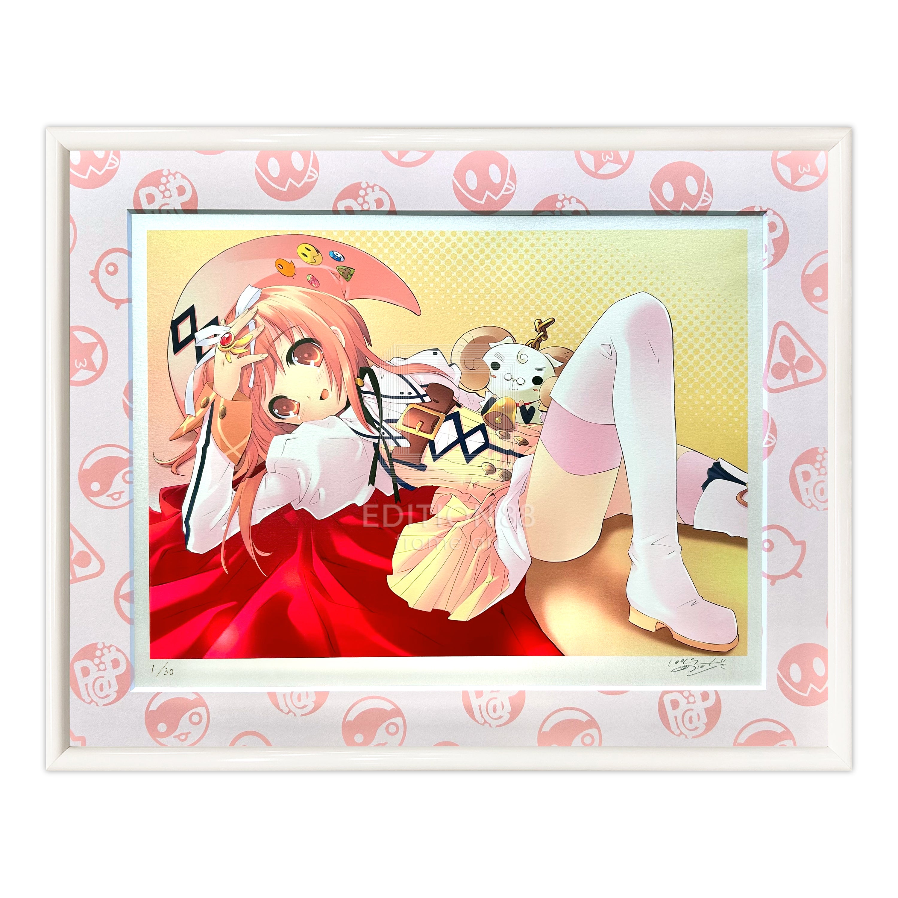 いとうのいぢ　ななついろ☆ドロップス　PEACE@PIECES 直筆　サイン ななついろ☆ドロップス」88グラフ2 プラチナ版/ いとうのいぢ（直筆