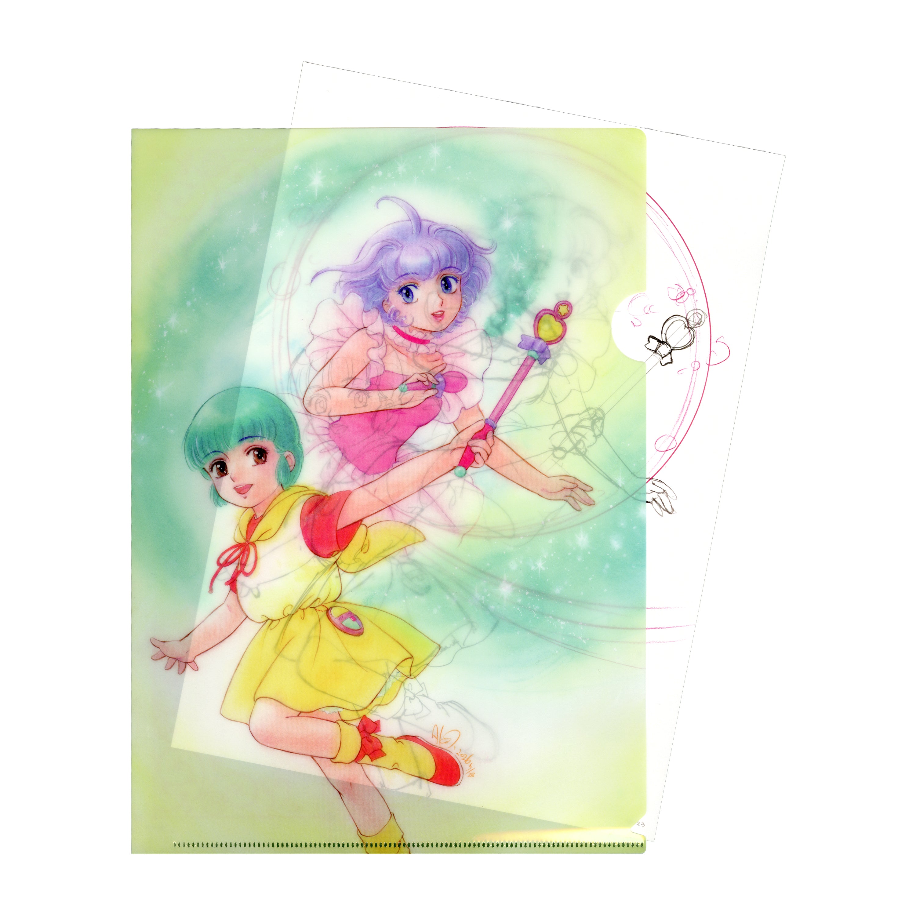 アート付きクリアファイル（Angel Touch 2026）/ 魔法の天使クリィミーマミ