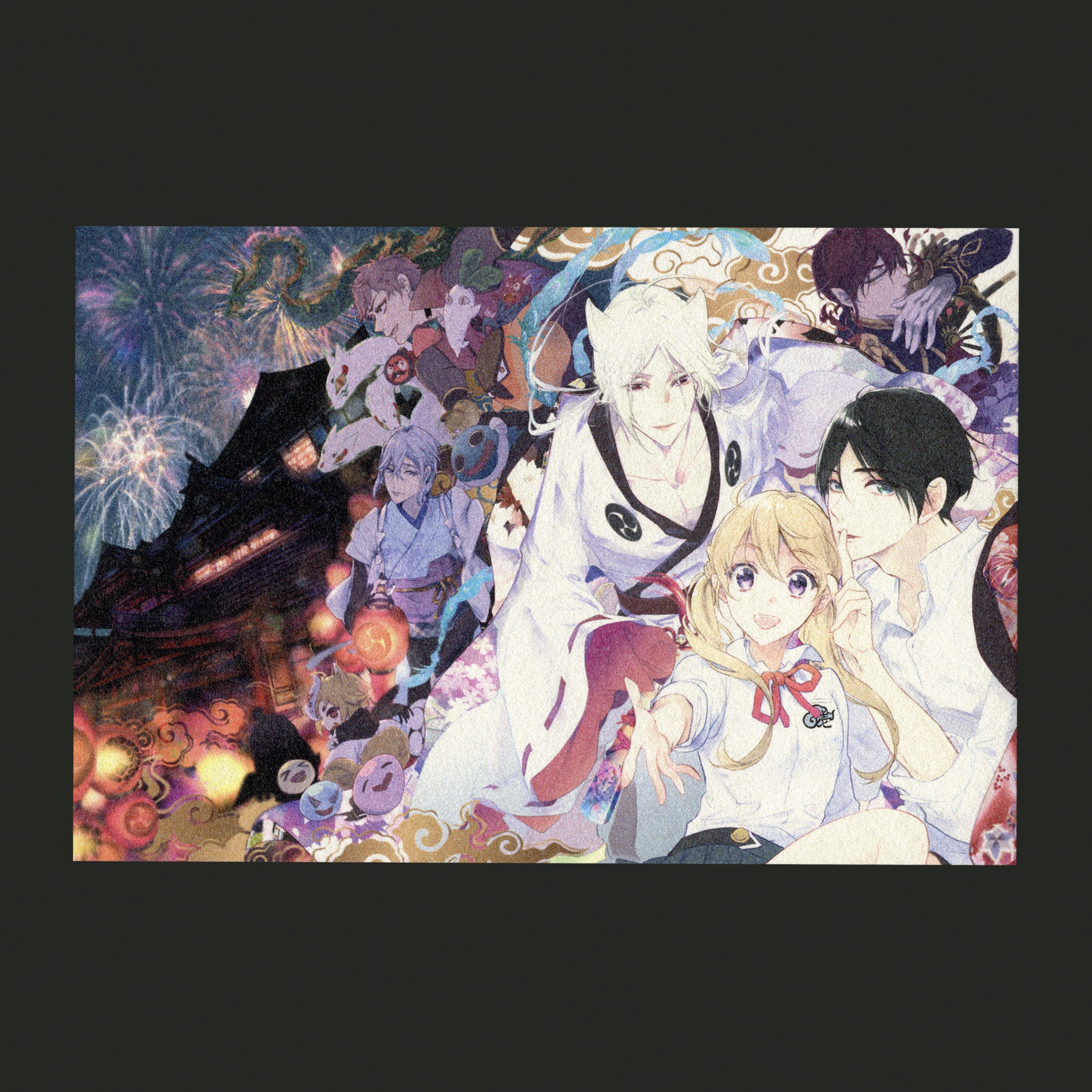 『ASUKA創刊40＋1周年』アートカード3枚セット「百千さん家のあやかし王子・百千さん家のあやかし王子-継-」/硝音あや