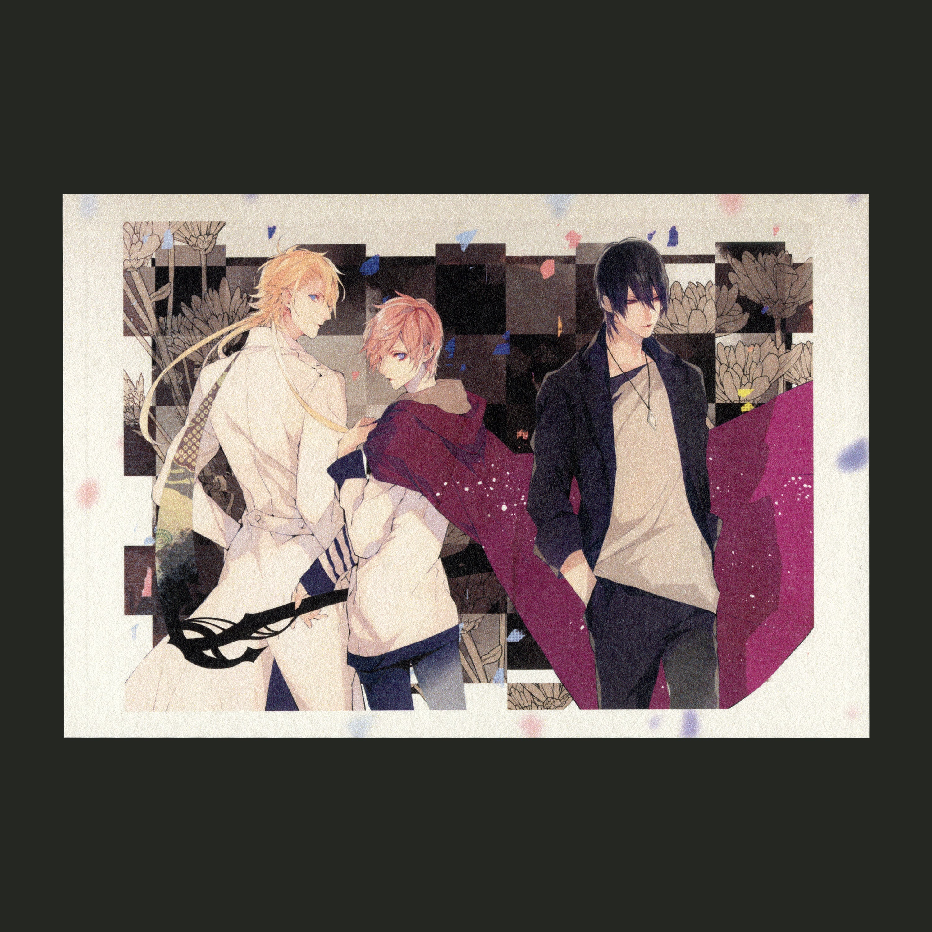 『ASUKA創刊40＋1周年』アートカード3枚セット「バラッド×オペラ・ブラッディ＋メアリー・Mr.マロウブルー」/サマミヤアカザ