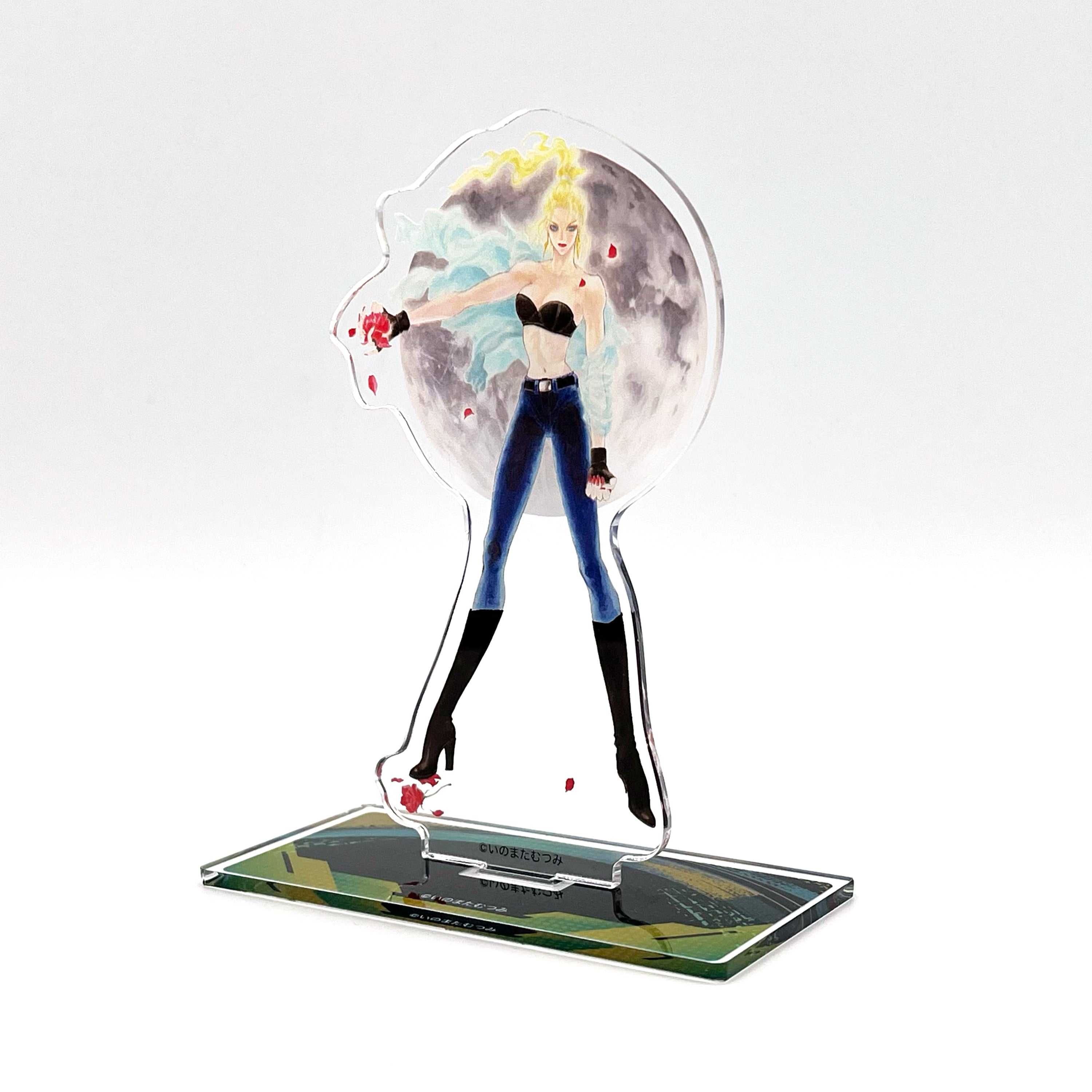 アクリルスタンド「Moon&Rose」/いのまたむつみ