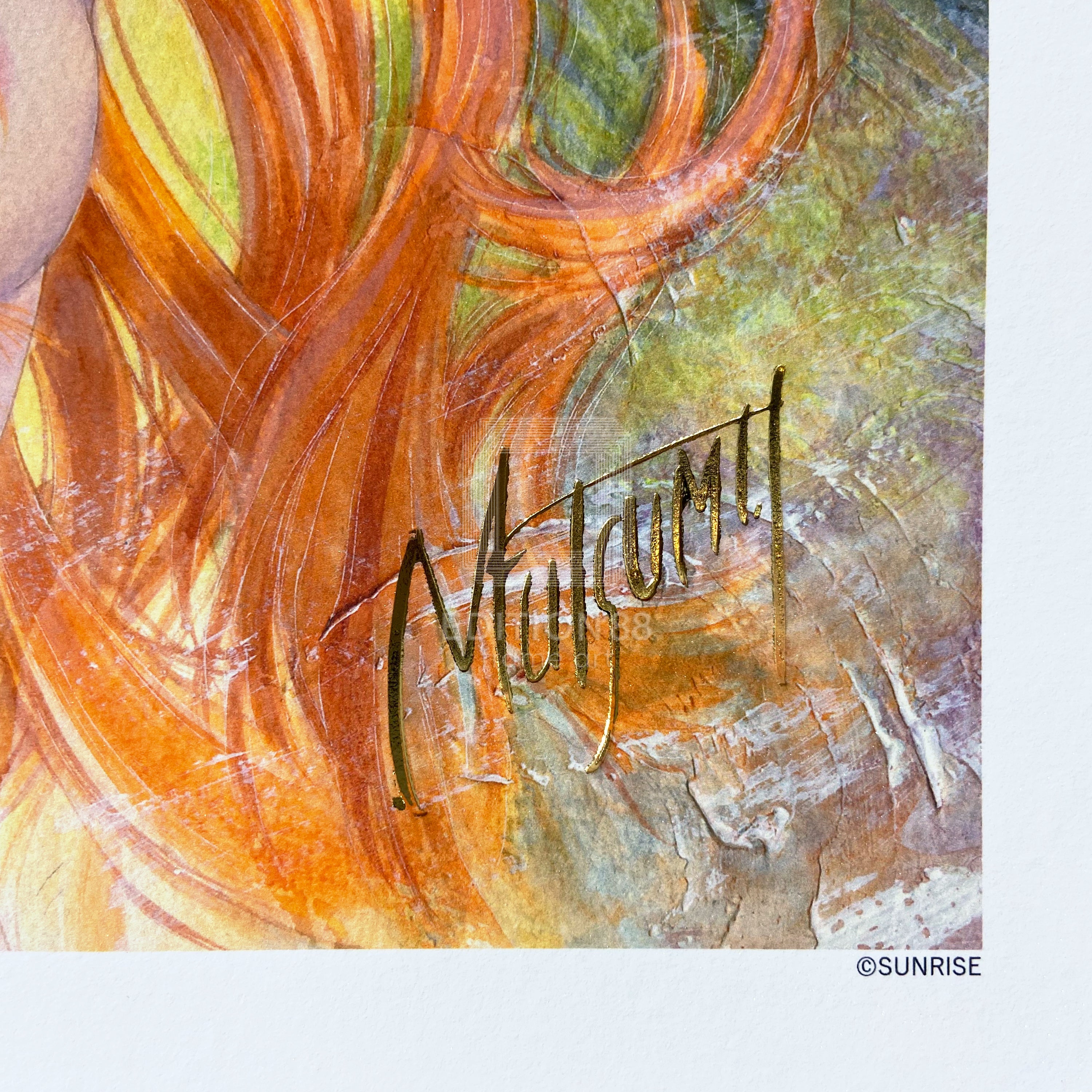 ブレンパワード」88グラフ3/いのまたむつみ（箔押しサイン入り）