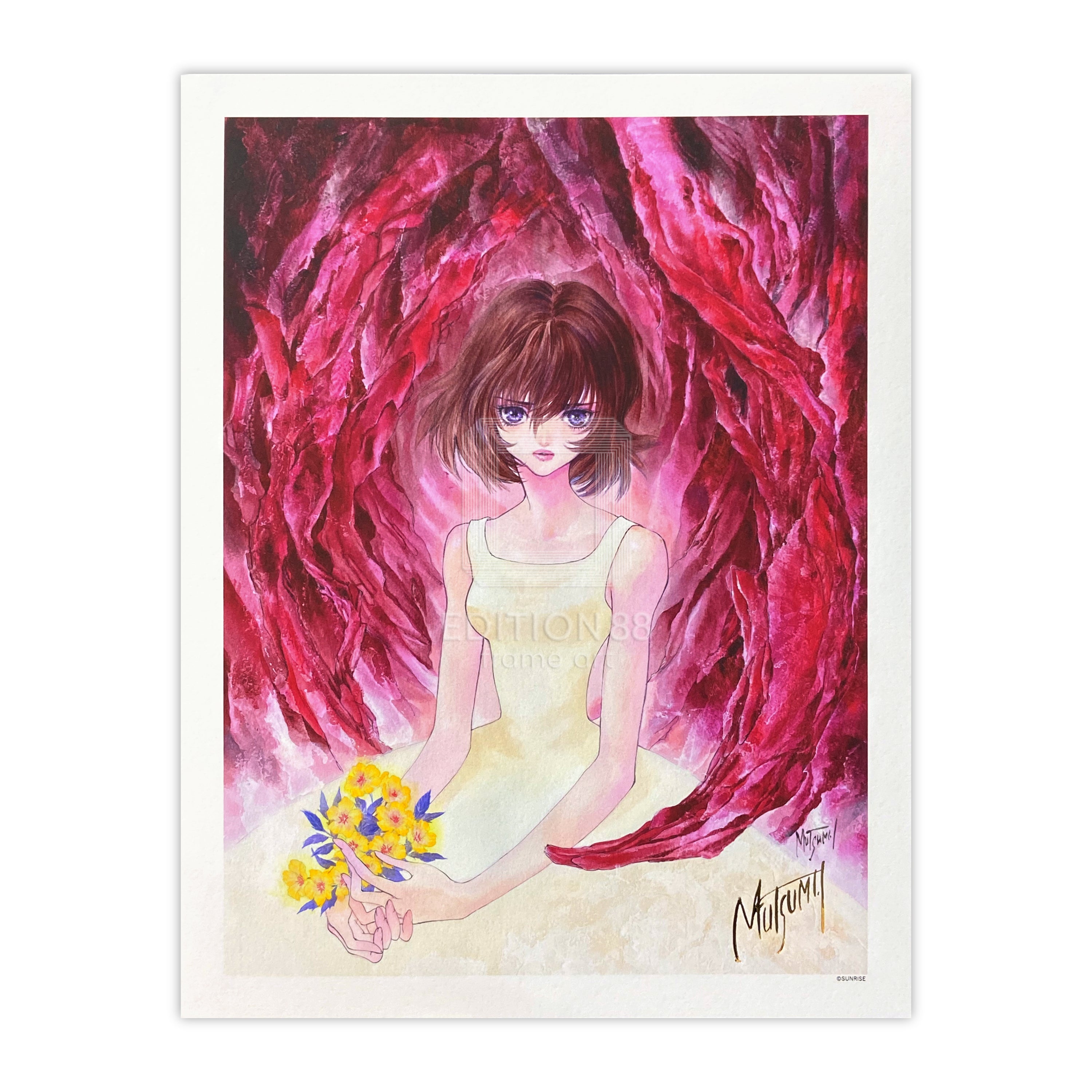 ブレンパワード」88グラフ4/いのまたむつみ（箔押しサイン入り）