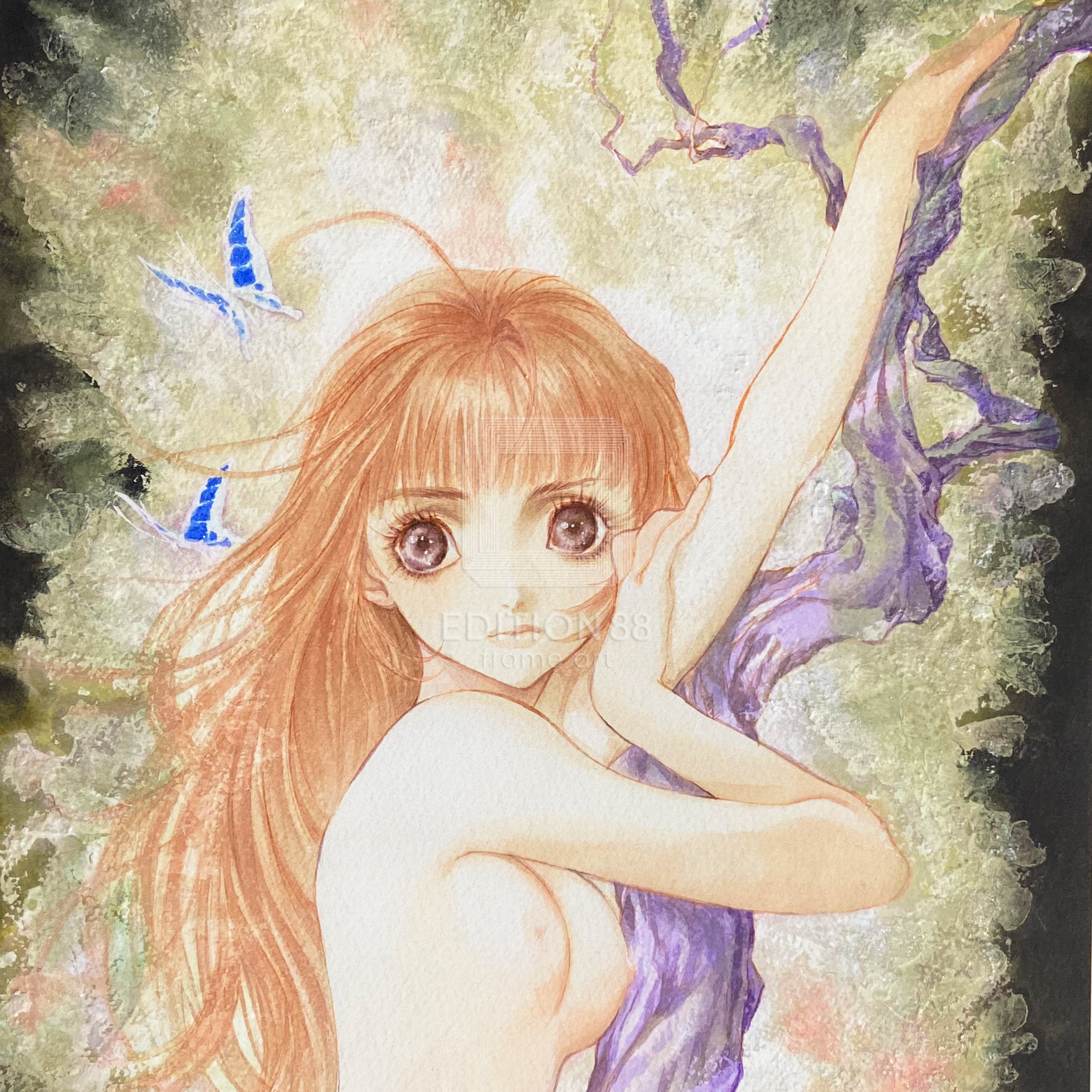 「ブレンパワード」88グラフ5 プラチナ版/いのまたむつみ（箔押しサイン入り）