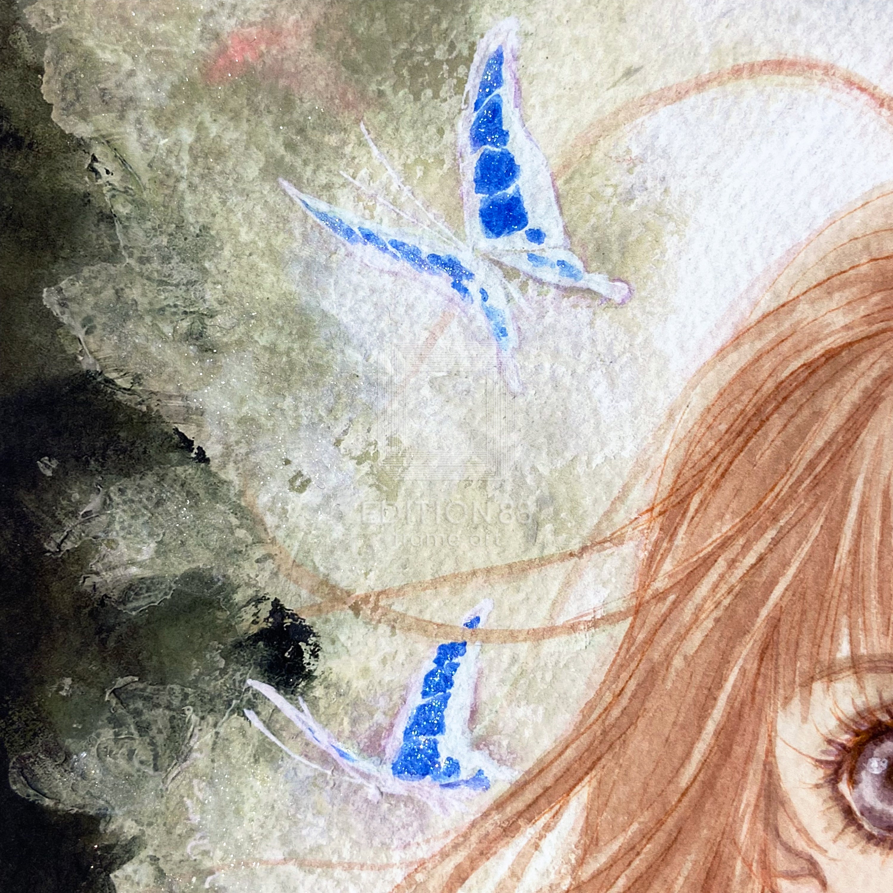 「ブレンパワード」88グラフ5 プラチナ版/いのまたむつみ（箔押しサイン入り）