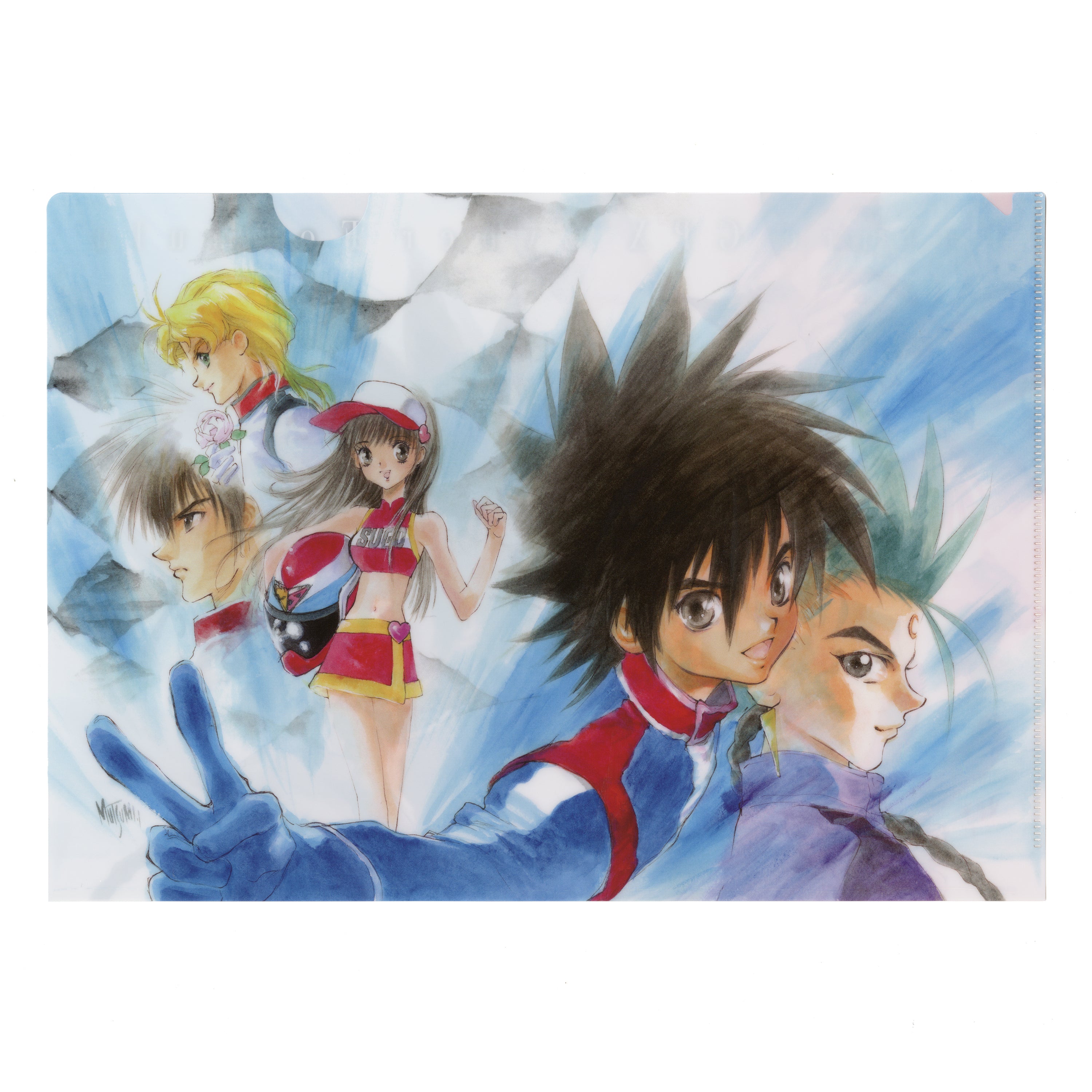 クリアファイル2枚セット「新世紀GPXサイバーフォーミュラ