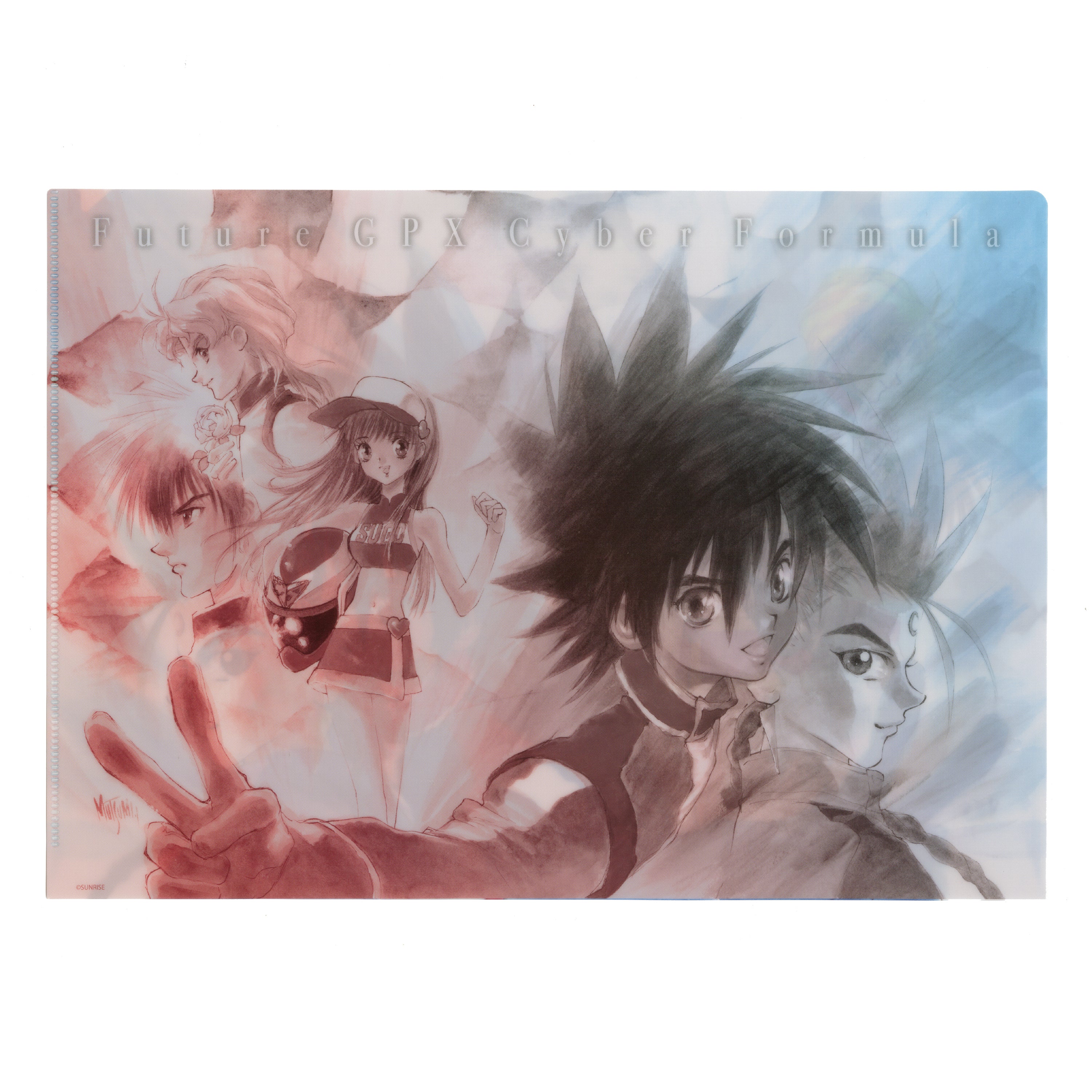 クリアファイル２枚セット「新世紀GPXサイバーフォーミュラ」/いのまたむつみ