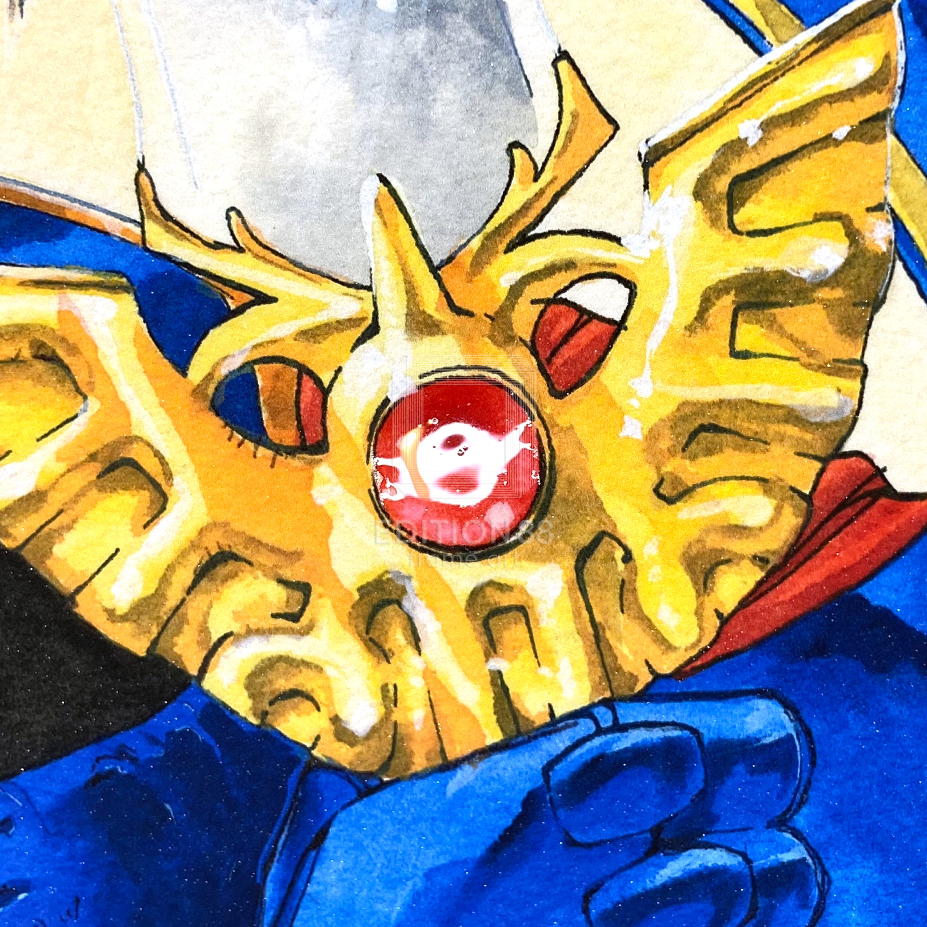 小説ドラゴンクエストⅠ」88グラフ/いのまたむつみ（箔押しサイン入り）