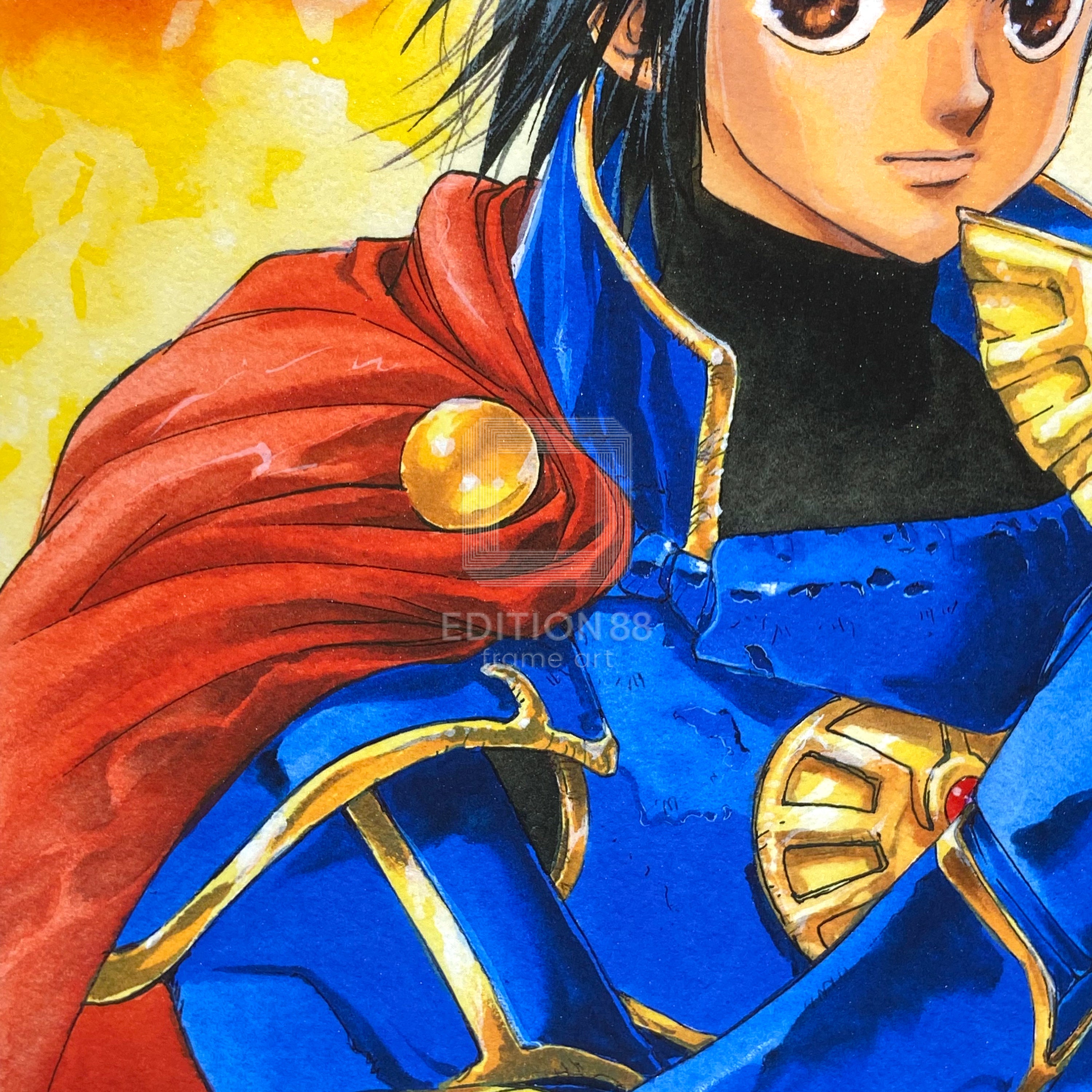 「小説ドラゴンクエストⅠ」88グラフ/いのまたむつみ（箔押しサイン入り）