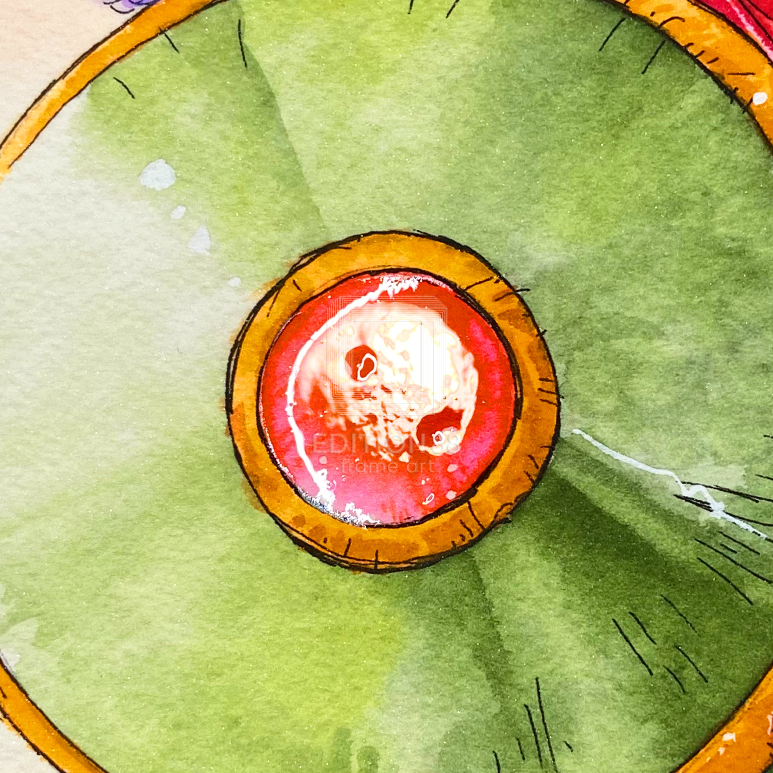 「小説ドラゴンクエストⅡ」88グラフ/いのまたむつみ（箔押しサイン入り）