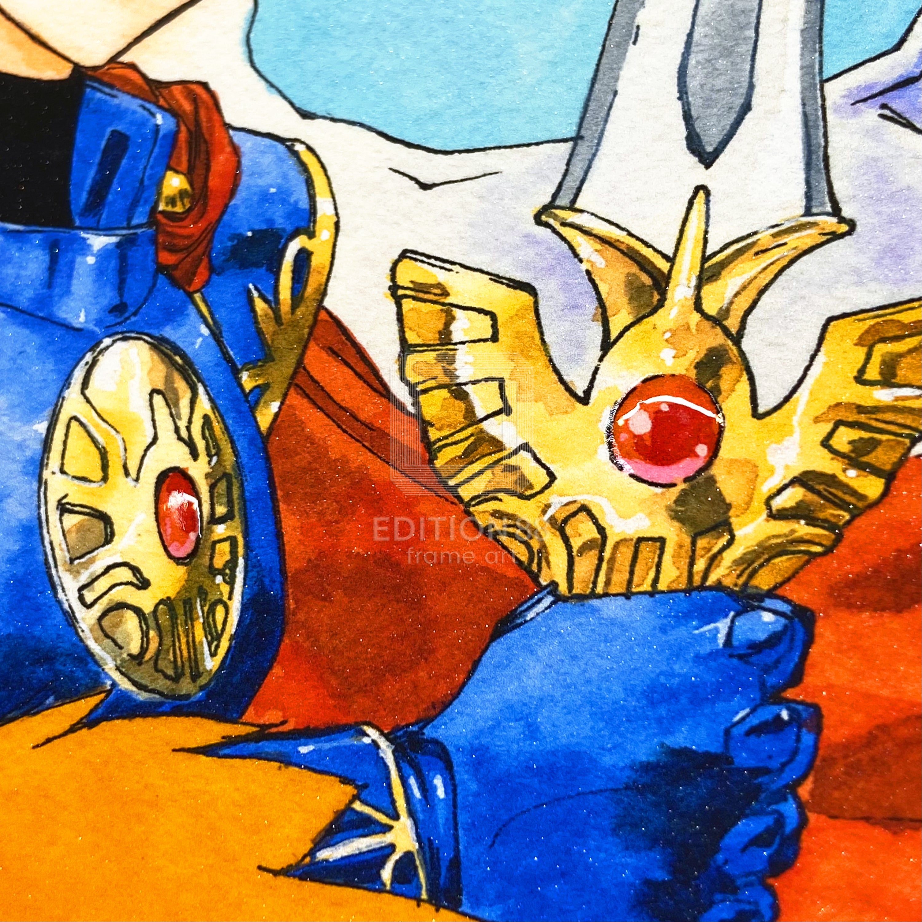 小説ドラゴンクエストⅡ」88グラフ/いのまたむつみ（箔押しサイン入り）