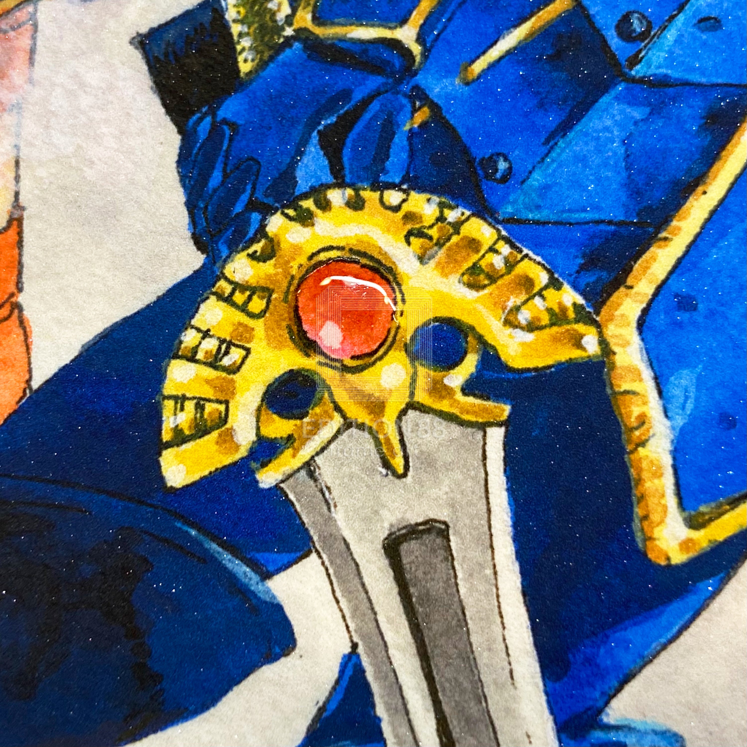 「小説ドラゴンクエストⅢ」88グラフ/いのまたむつみ（箔押しサイン入り）