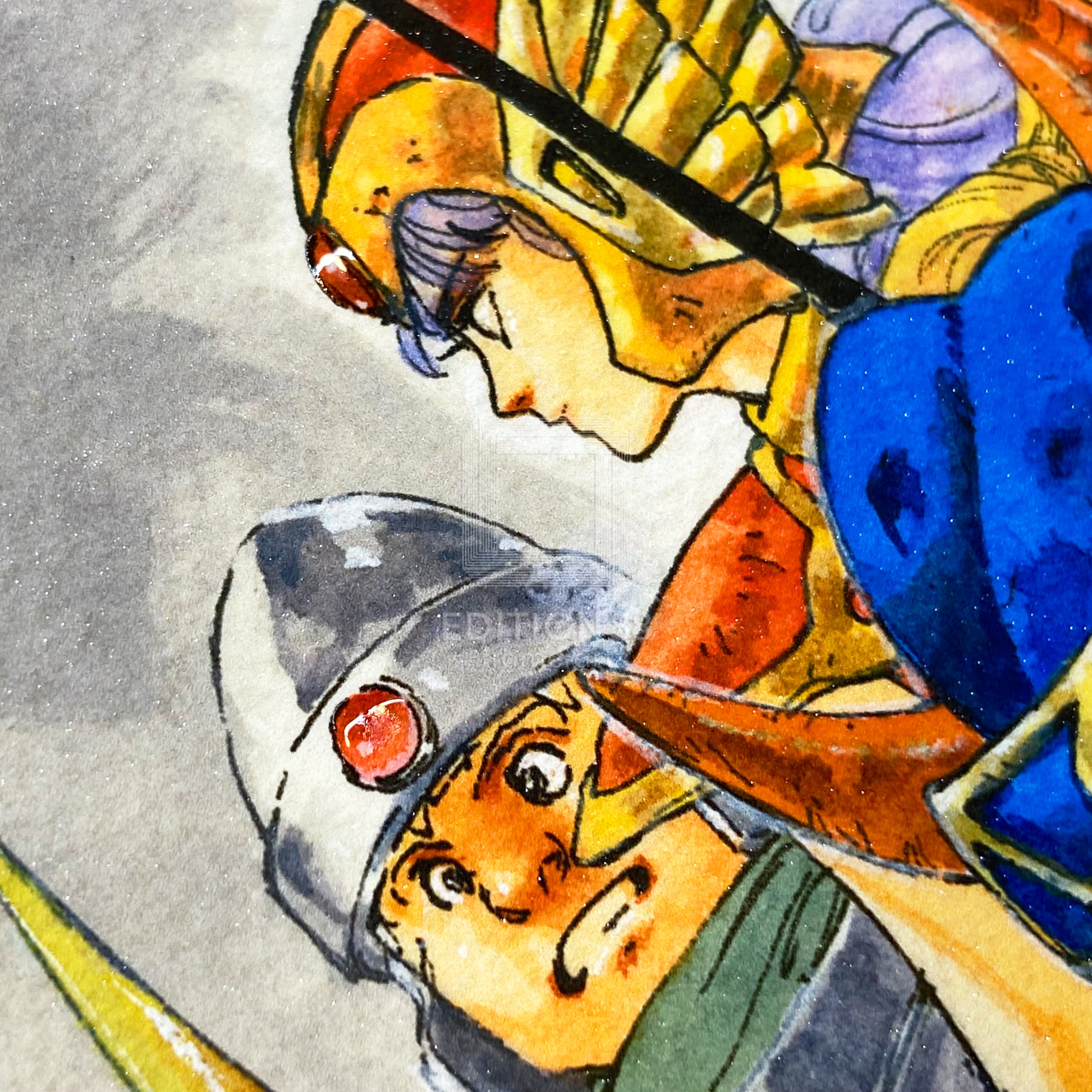 「小説ドラゴンクエストⅢ」88グラフ/いのまたむつみ（箔押しサイン入り）