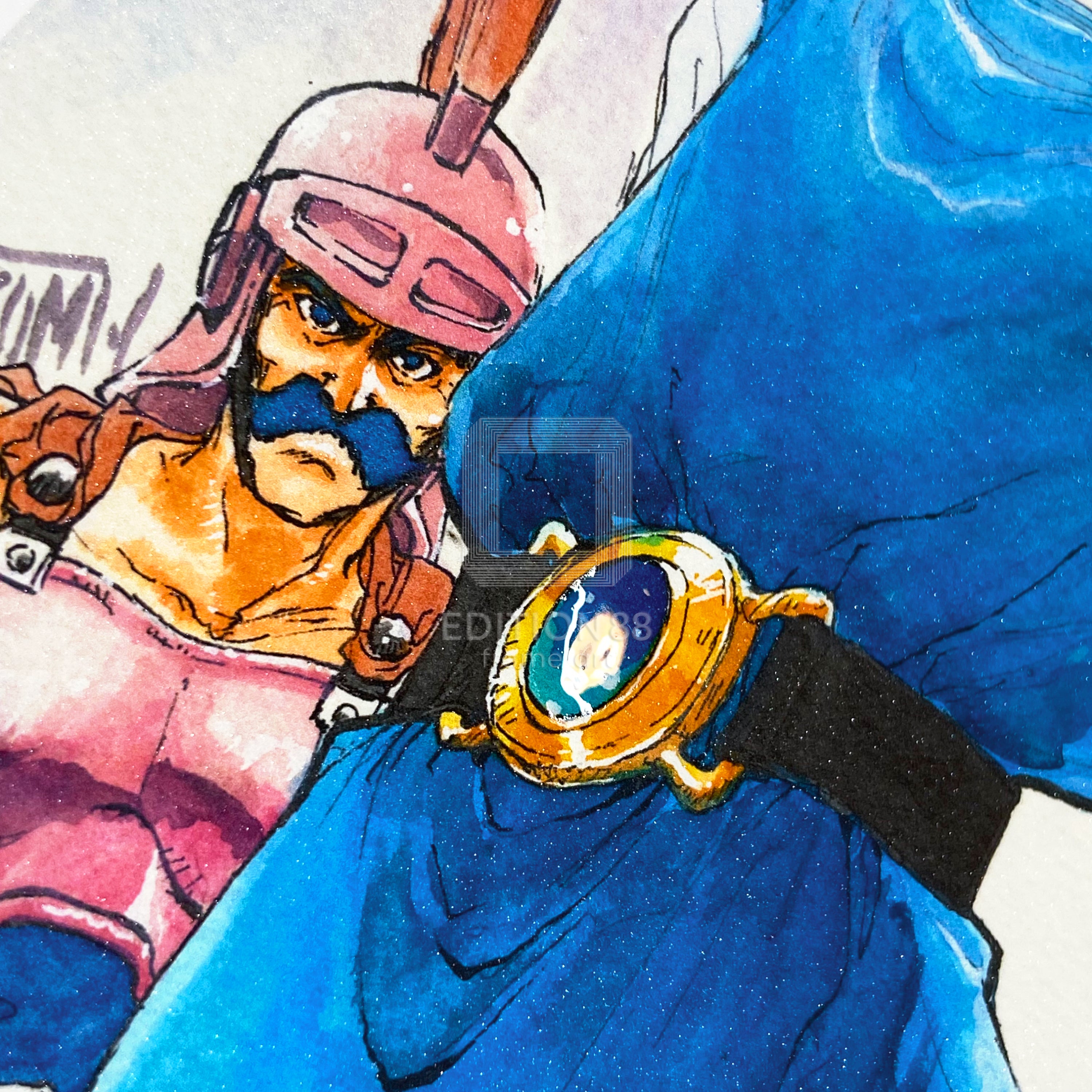 「小説ドラゴンクエストⅣ」88グラフ/いのまたむつみ（箔押しサイン入り）