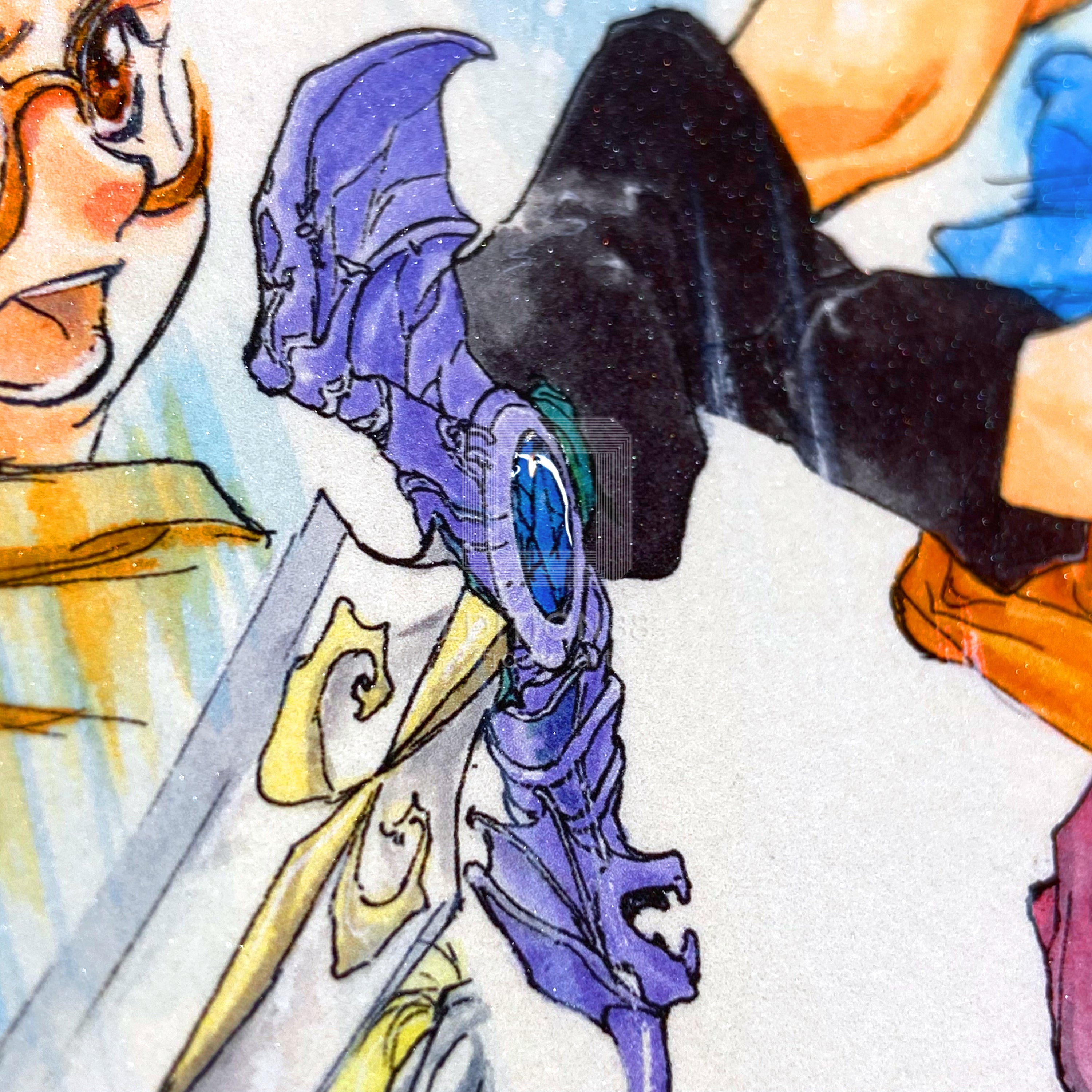 「小説ドラゴンクエストⅥ」88グラフ/いのまたむつみ（箔押しサイン入り）