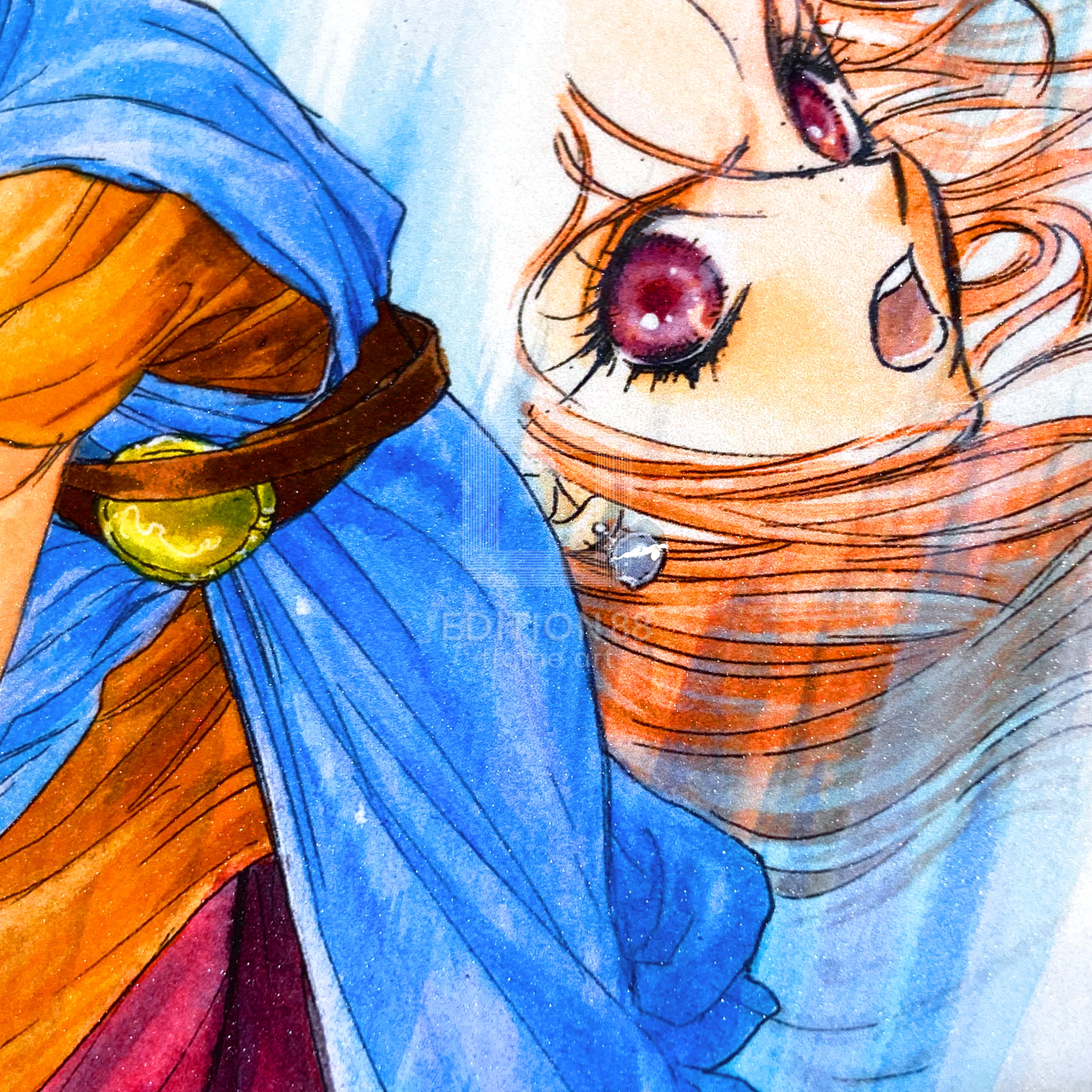 「小説ドラゴンクエストⅥ」88グラフ/いのまたむつみ（箔押しサイン入り）